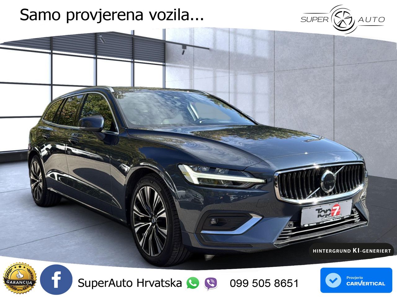 Volvo V60 2.0 B4 Benzin DCT LED+GR SJED+ACC