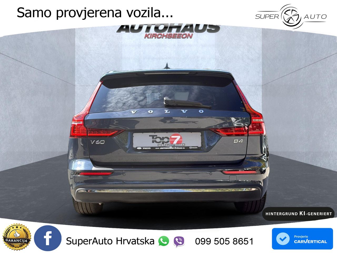 Volvo V60 2.0 B4 Benzin DCT LED+GR SJED+ACC