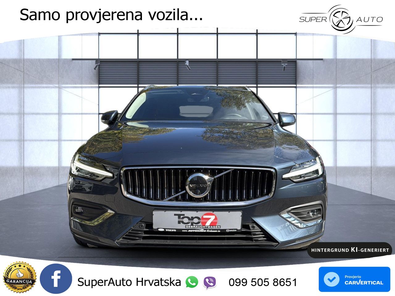 Volvo V60 2.0 B4 Benzin DCT LED+GR SJED+ACC