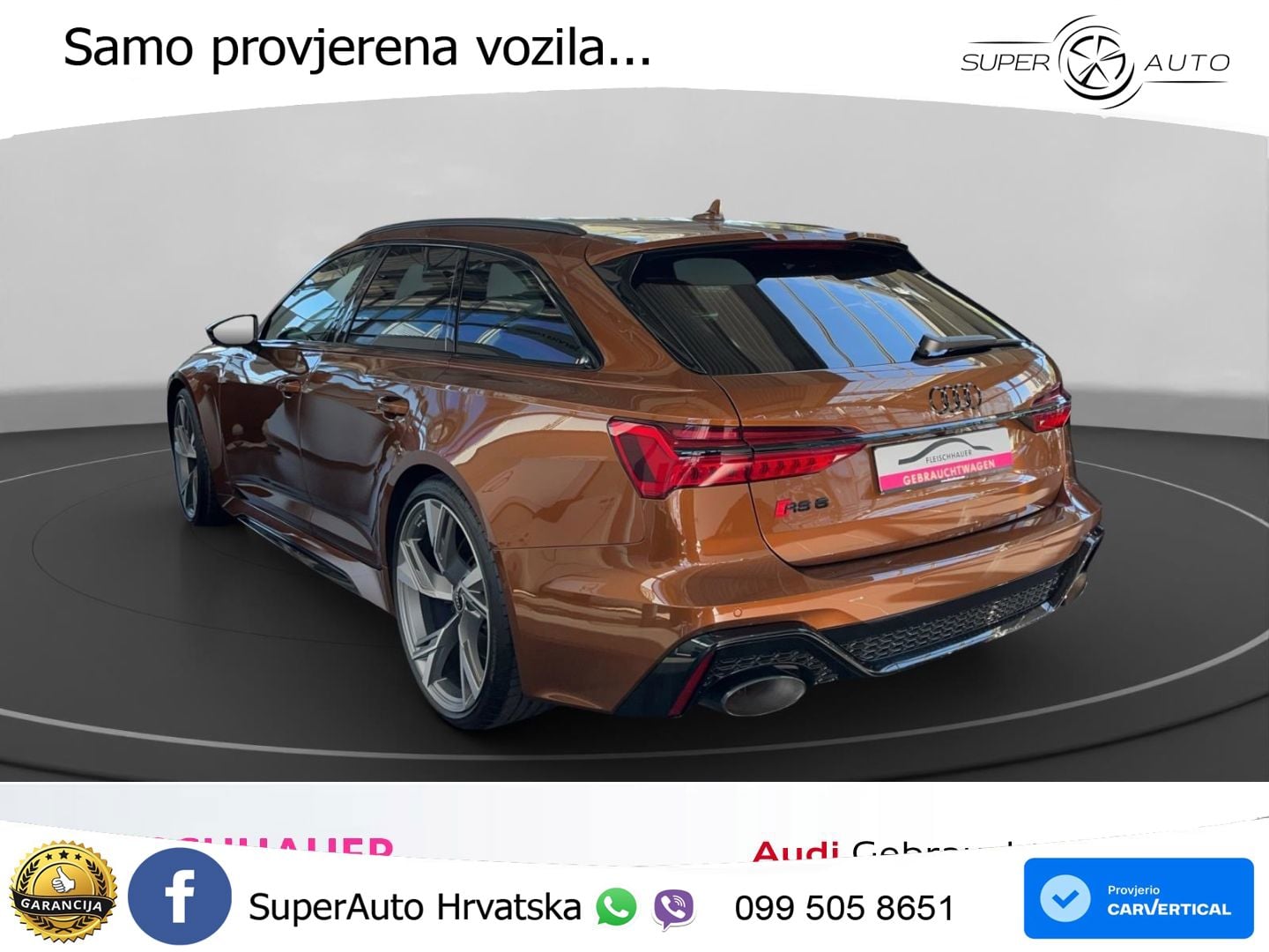 Audi RS6 Avant 4.0 TFSI V8 (600 KS) quattro Tiptronic Kuka MATRIX+GR SJED+KAM