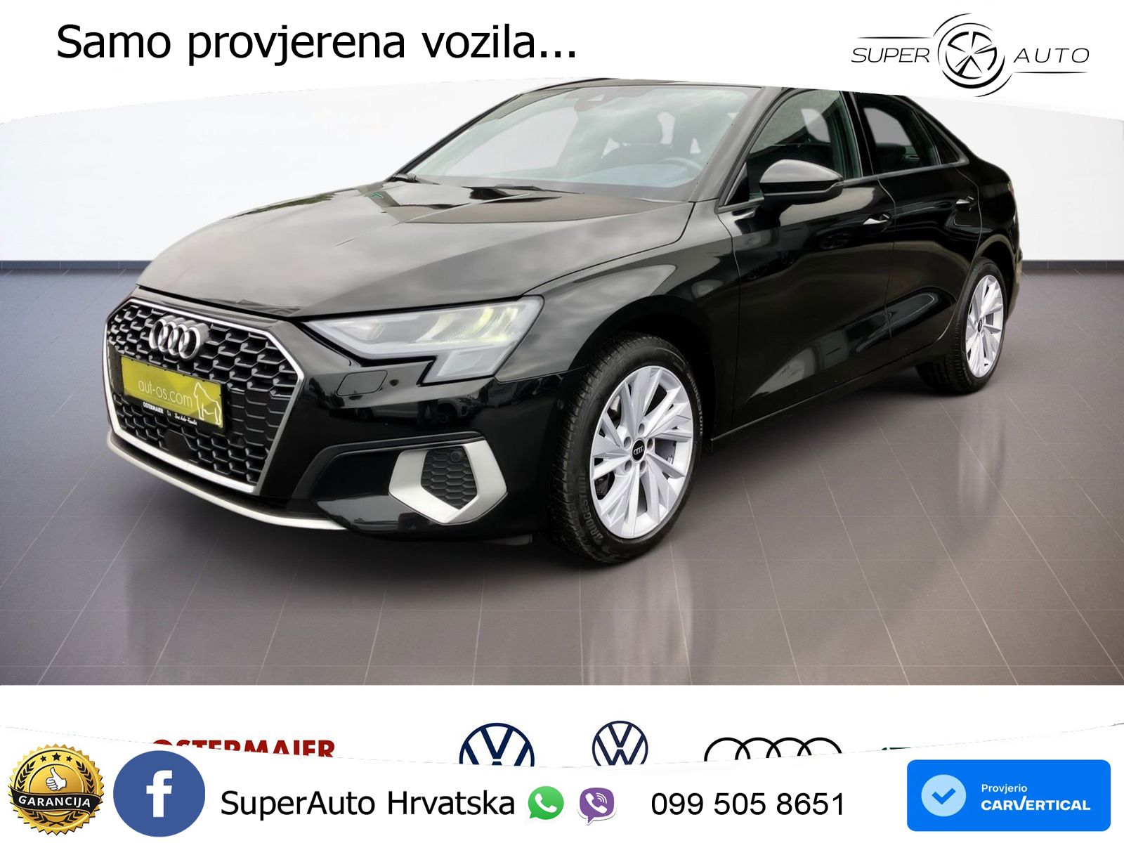 Audi A3 Limuzina 35 TFSI (150 KS) S tronic advanced