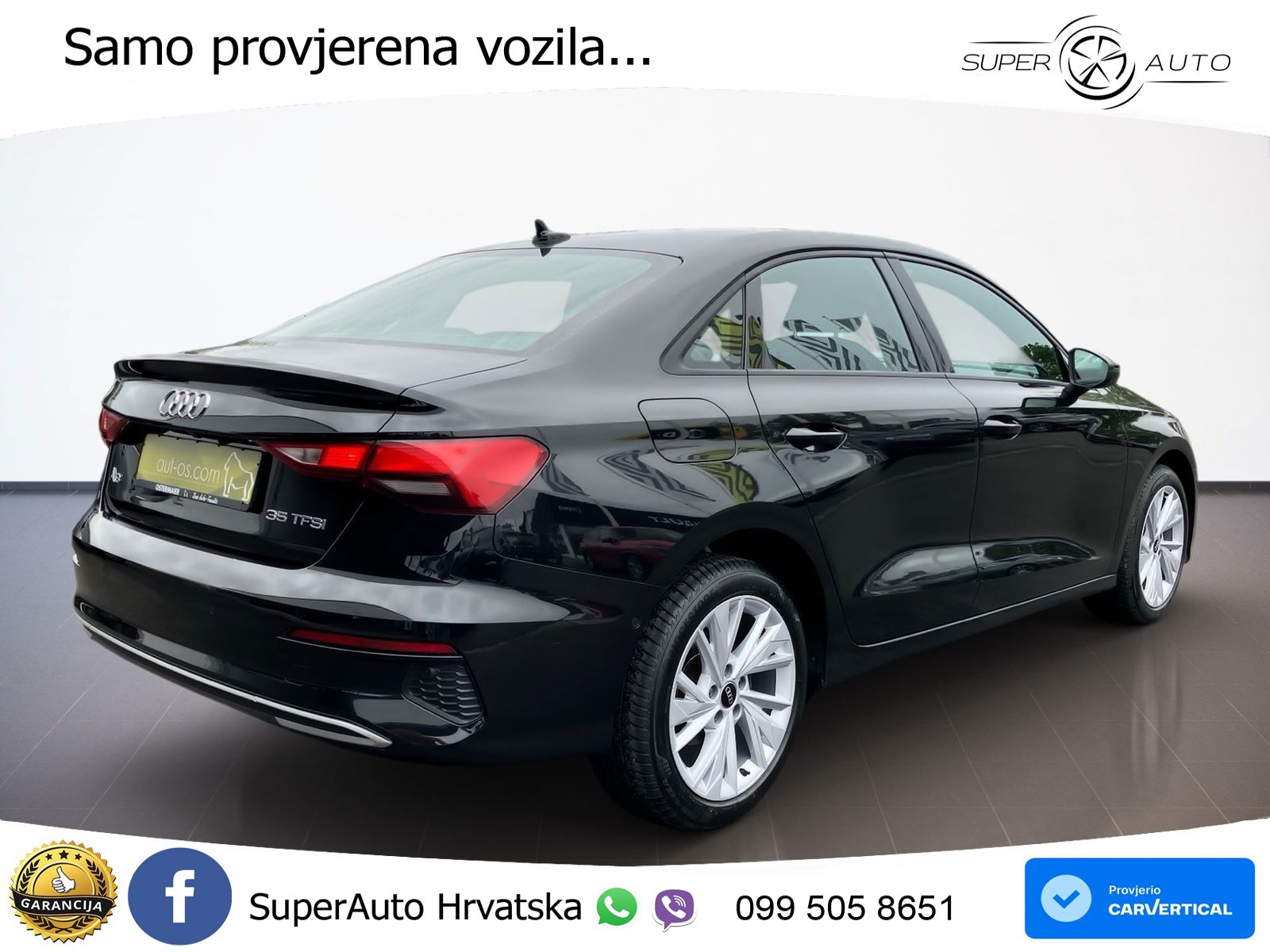 Audi A3 Limuzina 35 TFSI (150 KS) S tronic advanced