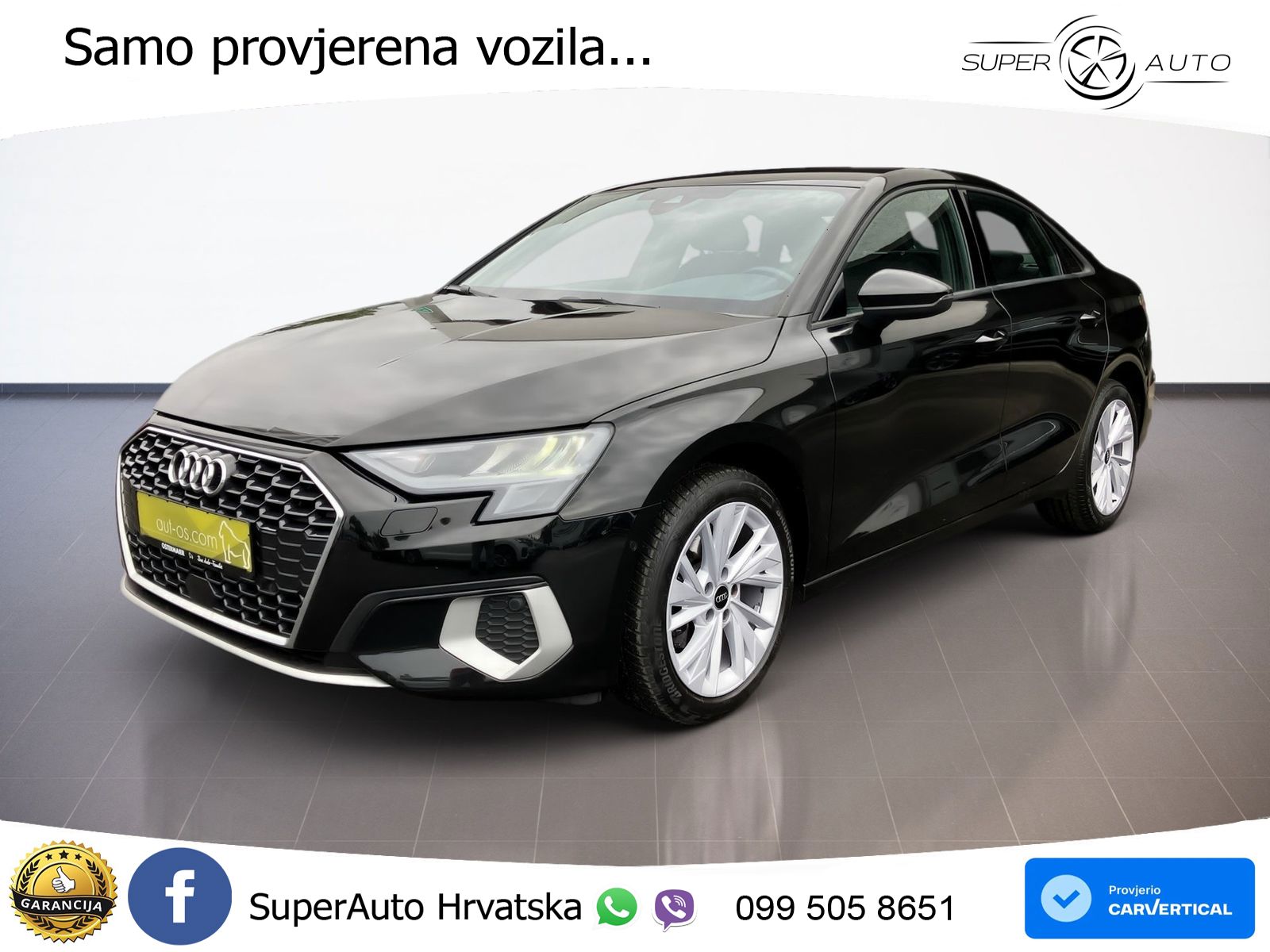 Audi A3 Limuzina 35 TFSI (150 KS) S tronic advanced