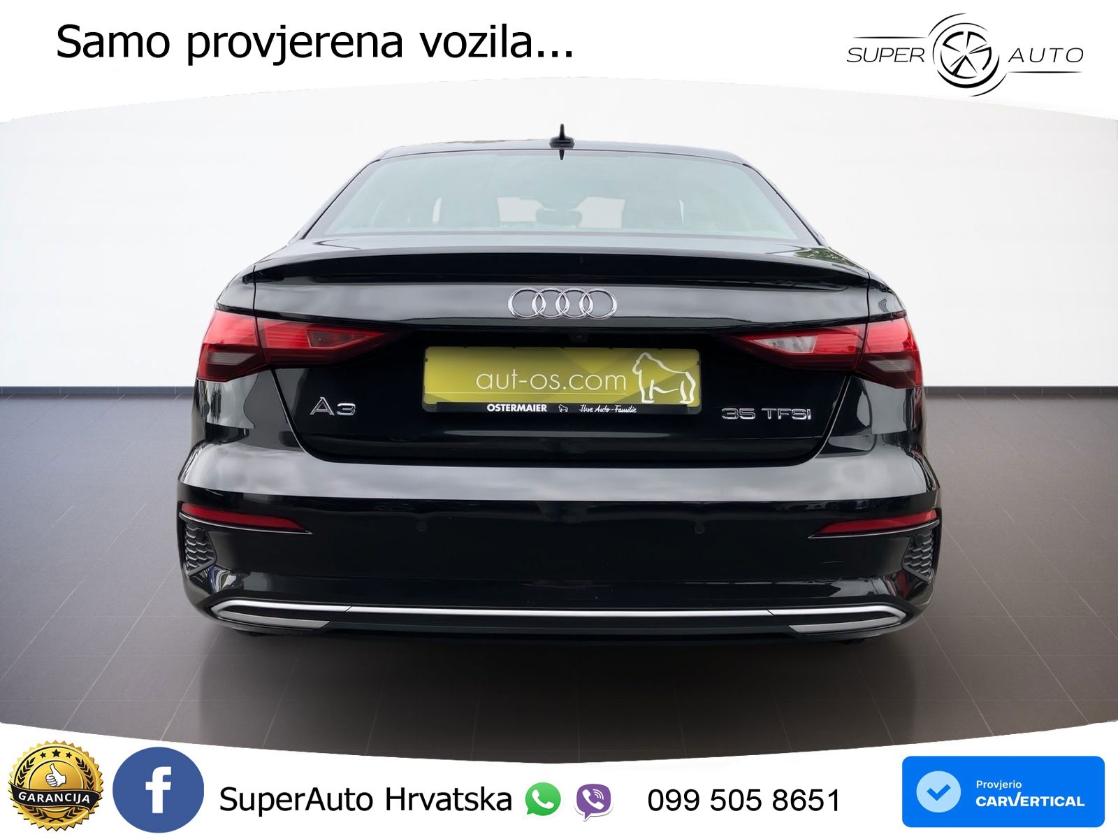 Audi A3 Limuzina 35 TFSI (150 KS) S tronic advanced