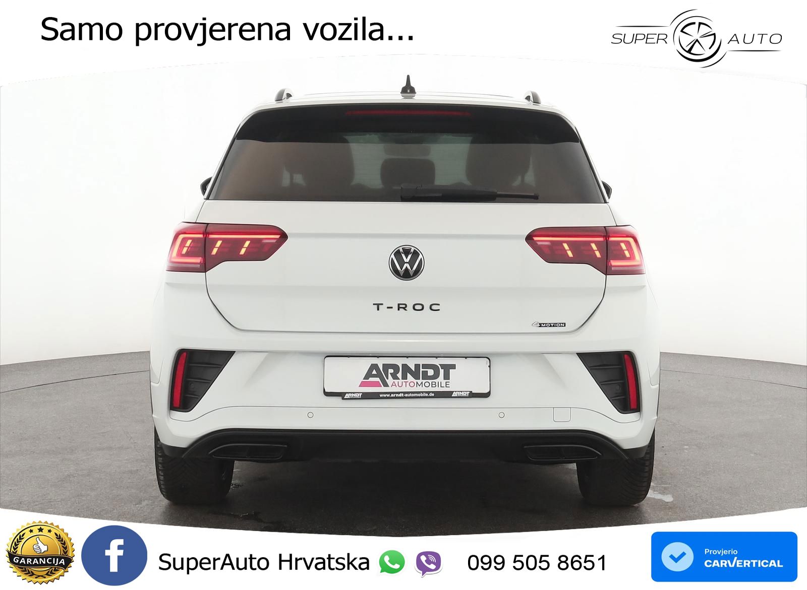 Volkswagen T-Roc I 2.0 TSI (190 KS) 4M DSG MATRIX+GR SJED+KAM