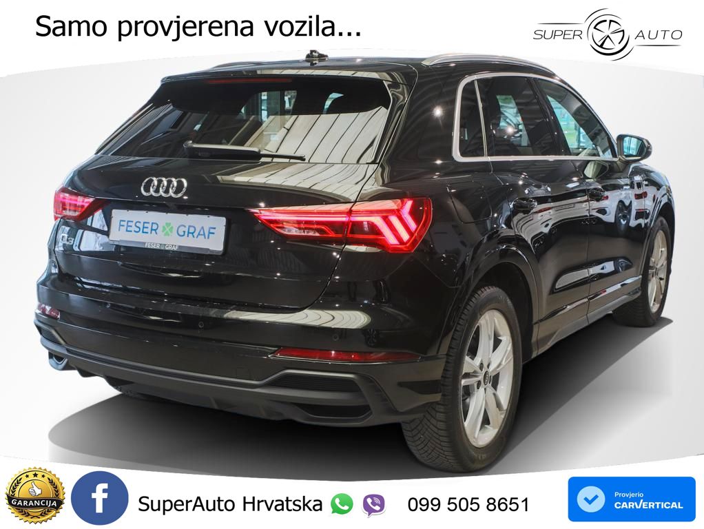 Audi Q3 35 TFSI (150 KS) S tronic 2x S line LED+GR SJED+ACC