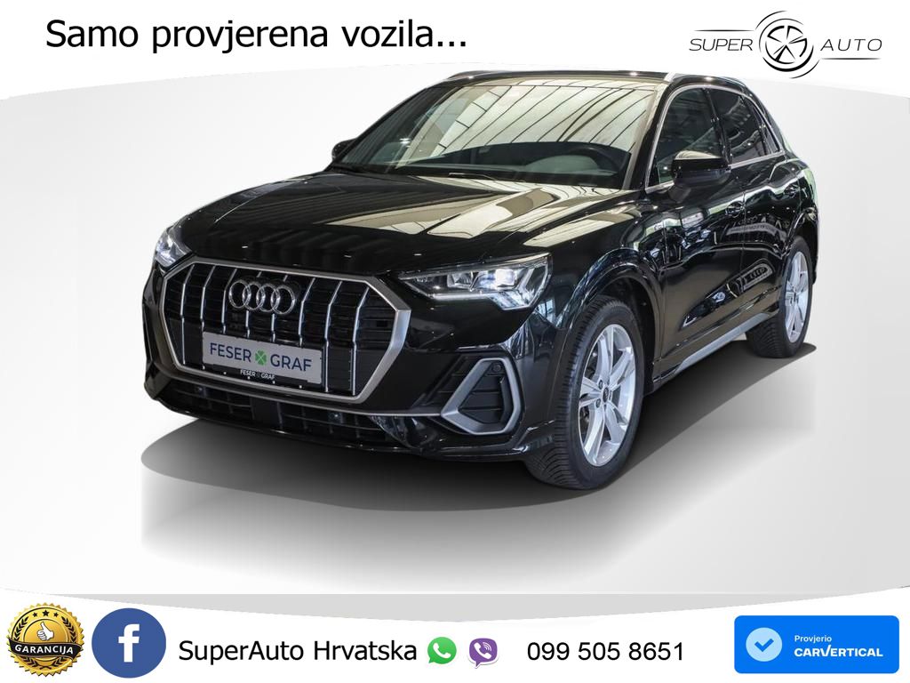 Audi Q3 35 TFSI (150 KS) S tronic 2x S line LED+GR SJED+ACC
