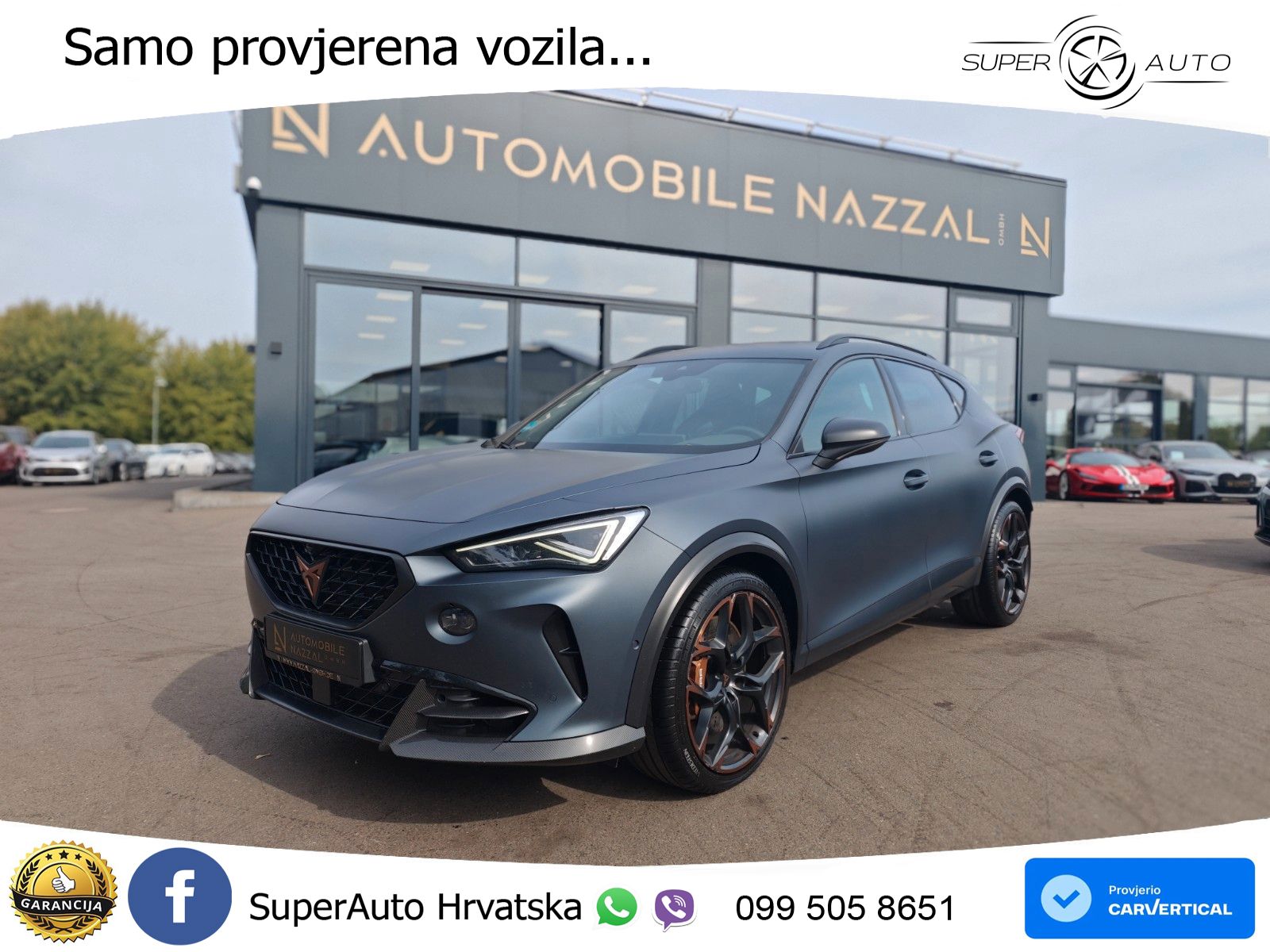 Cupra Formentor VZ5 2.5 TSI (390 KS) 4Drive DSG LED+GR SJED+ACC