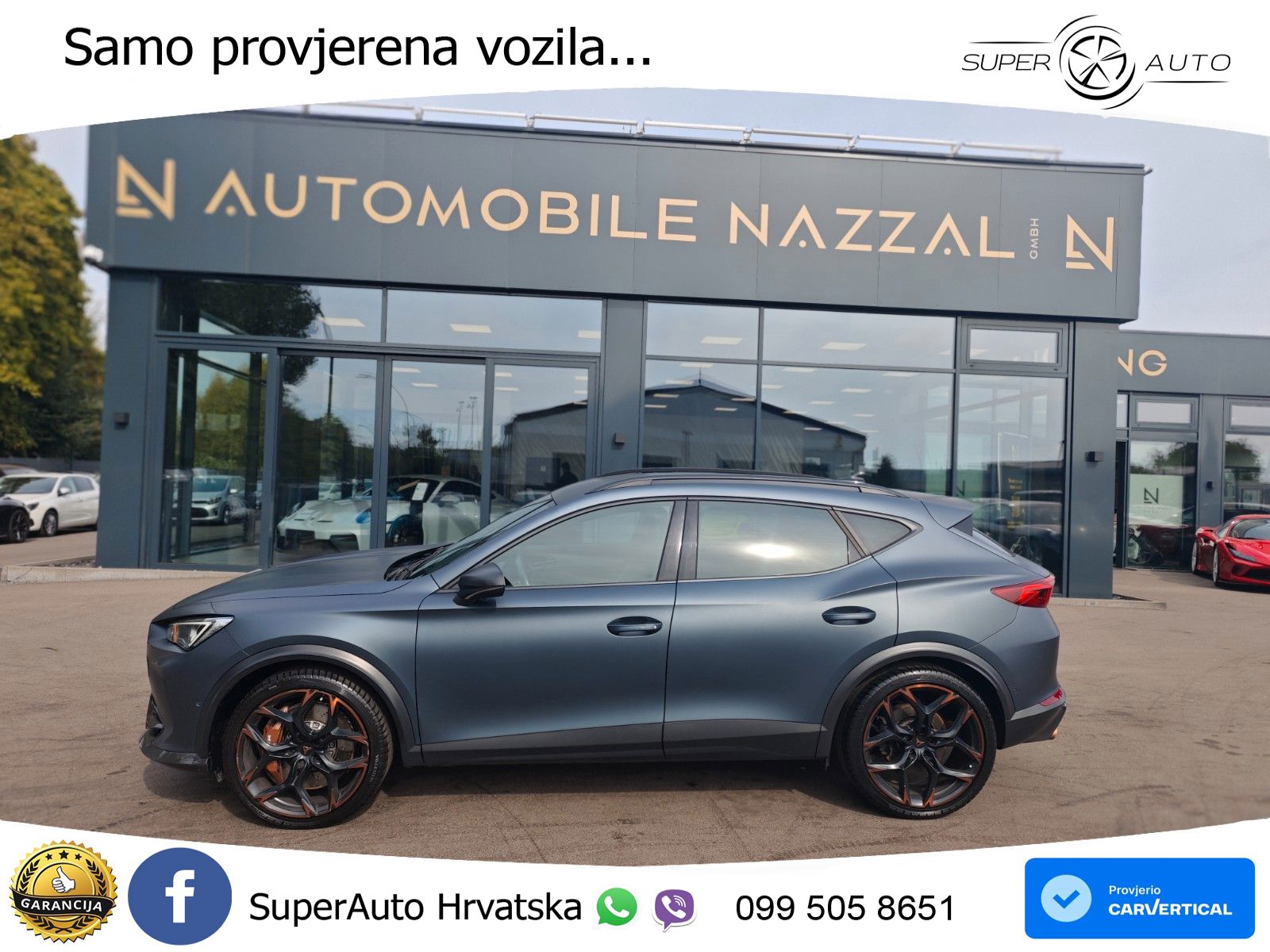 Cupra Formentor VZ5 2.5 TSI (390 KS) 4Drive DSG LED+GR SJED+ACC