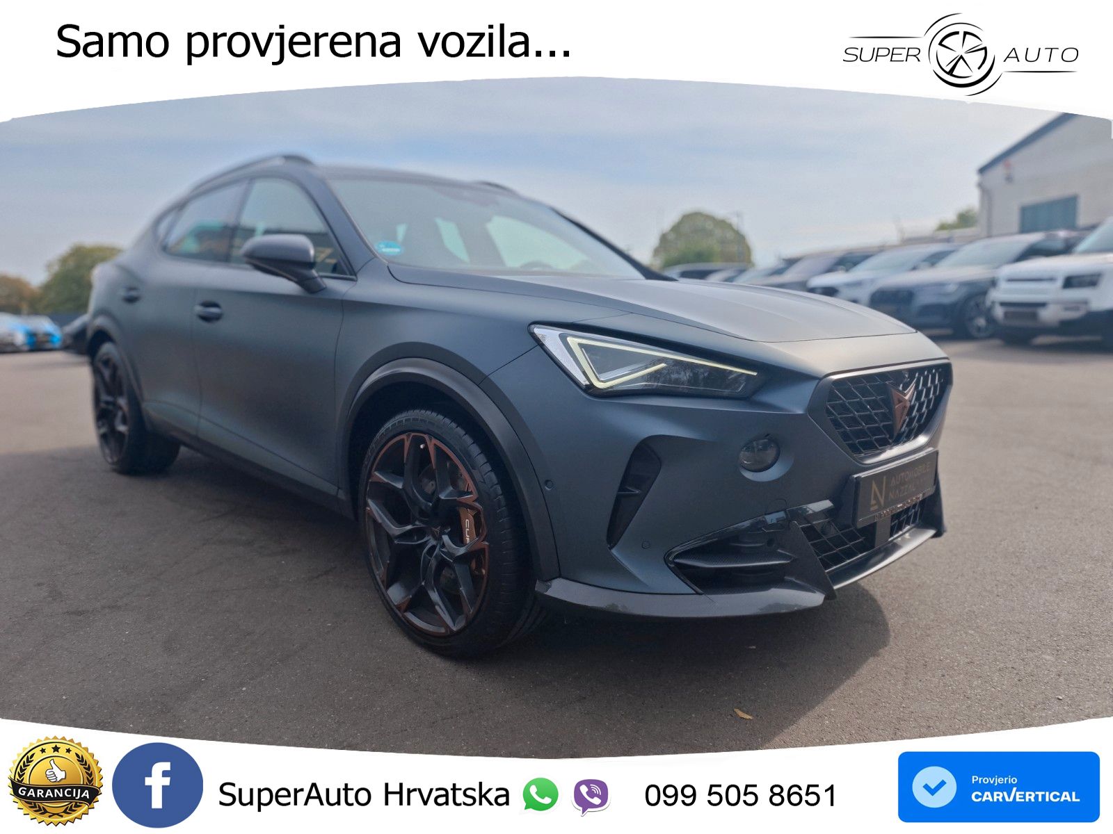 Cupra Formentor VZ5 2.5 TSI (390 KS) 4Drive DSG LED+GR SJED+ACC