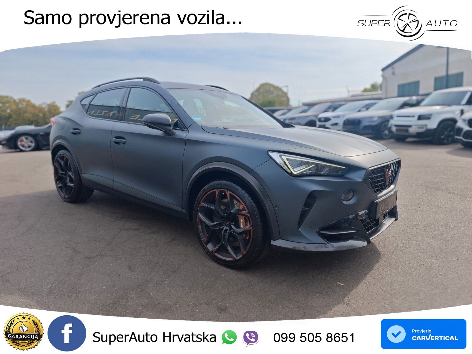 Cupra Formentor VZ5 2.5 TSI (390 KS) 4Drive DSG LED+GR SJED+ACC