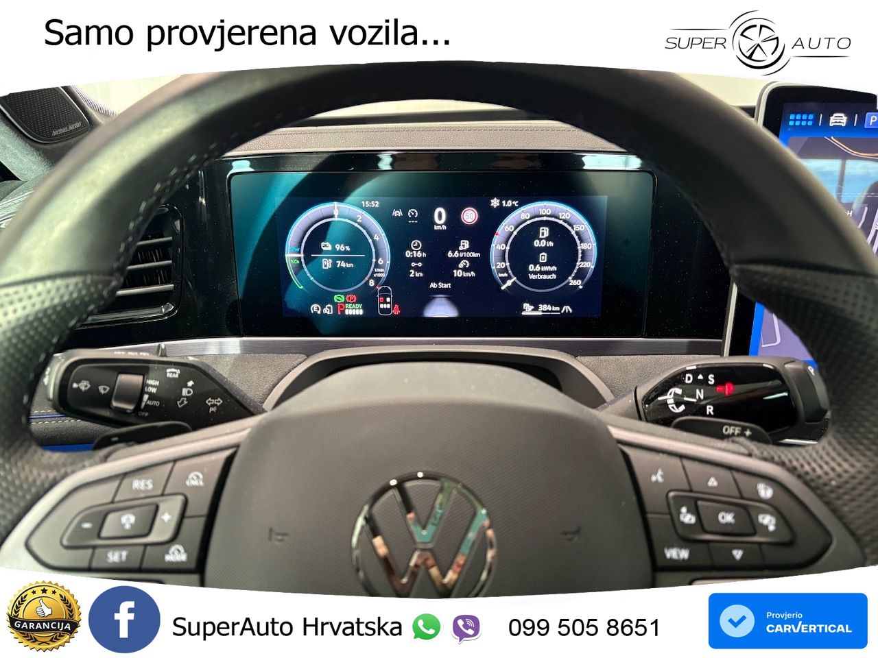 Volkswagen Passat Variant 1.5 TSI (204 KS) eHybrid DSG R-Line LED+GR SJED+ACC
