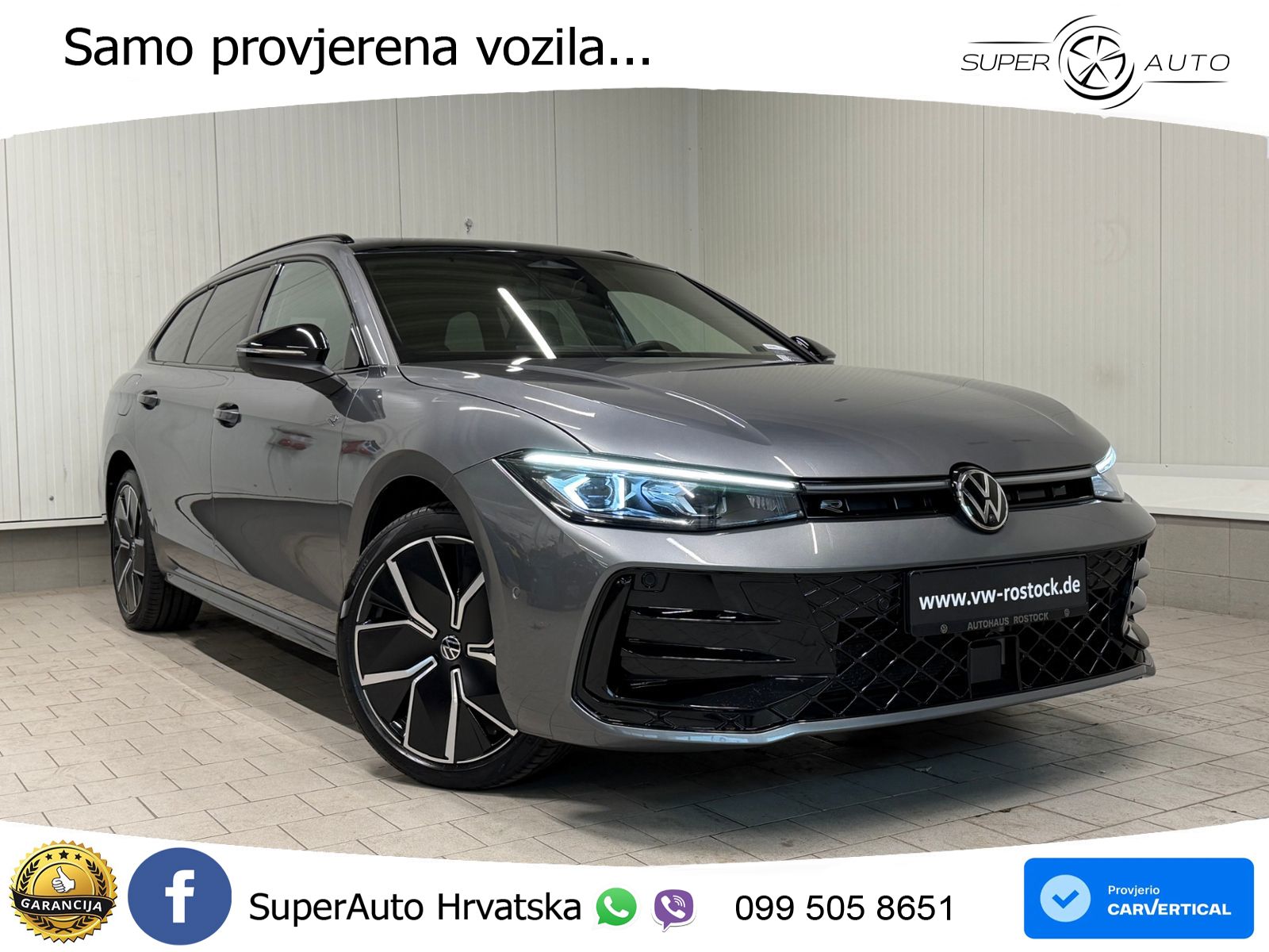Volkswagen Passat Variant 1.5 TSI (204 KS) eHybrid DSG R-Line LED+GR SJED+ACC