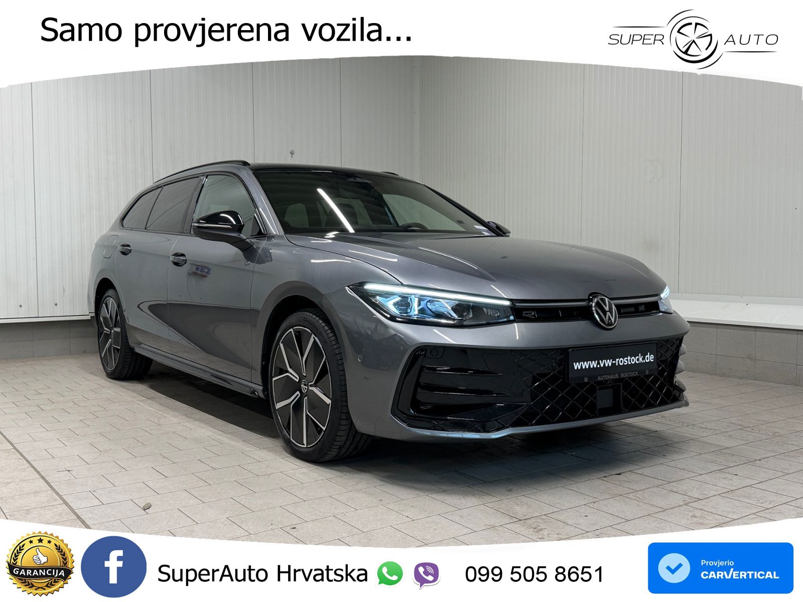 Volkswagen Passat Variant 1.5 TSI (204 KS) eHybrid DSG R-Line LED+GR SJED+ACC