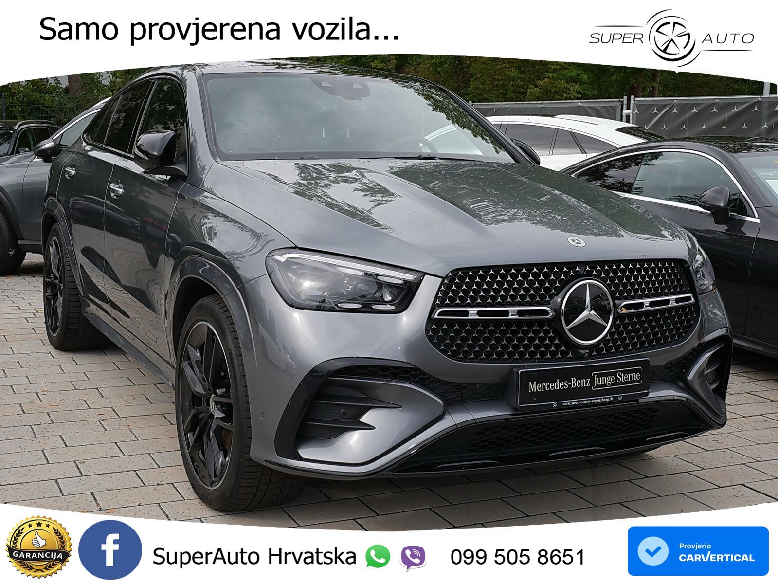 Mercedes GLE Coupe 450d (367 KS) EQ Boost 4MATIC 9G-TRONIC AMG ACC+HEAD+GR SJED+360+PANO