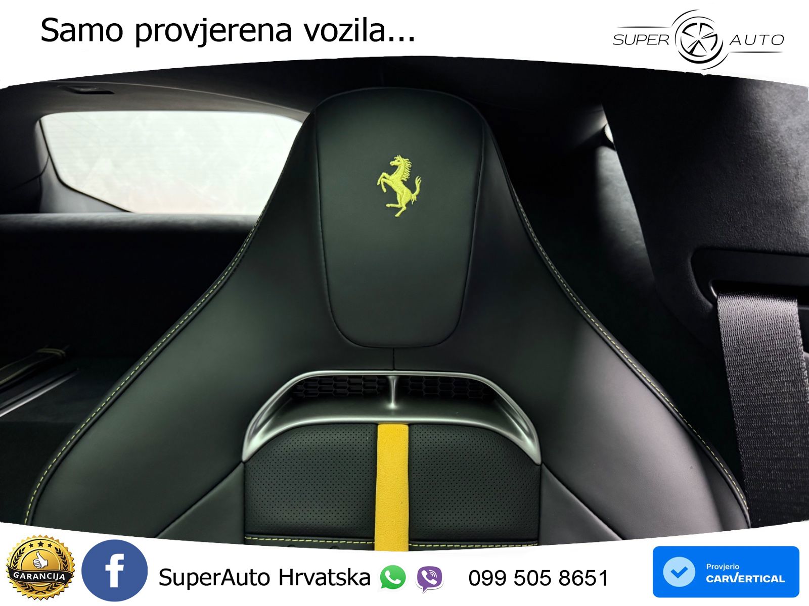 Ferrari 12Cilindri 6.5 V12 (830 KS) DCT ACC+GR SJED+360+PANO