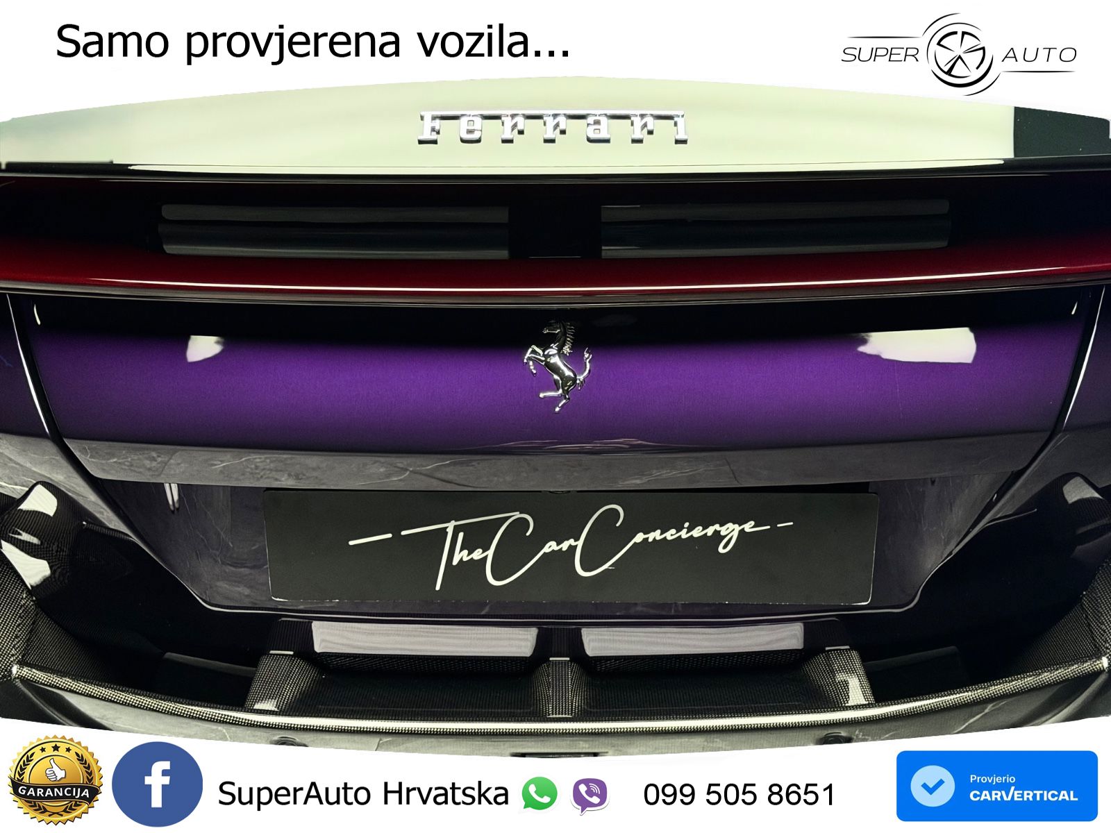 Ferrari 12Cilindri 6.5 V12 (830 KS) DCT ACC+GR SJED+360+PANO