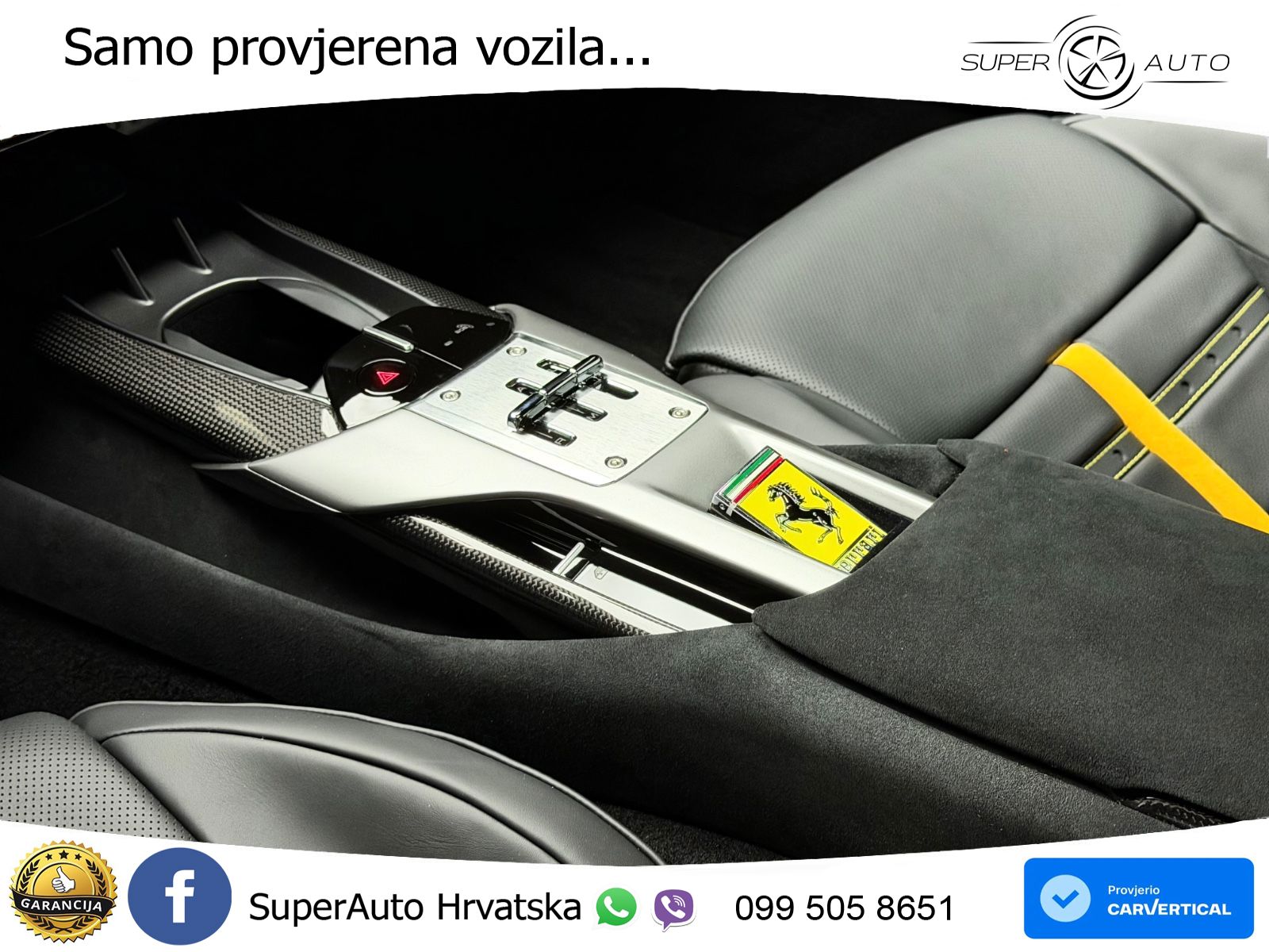 Ferrari 12Cilindri 6.5 V12 (830 KS) DCT ACC+GR SJED+360+PANO