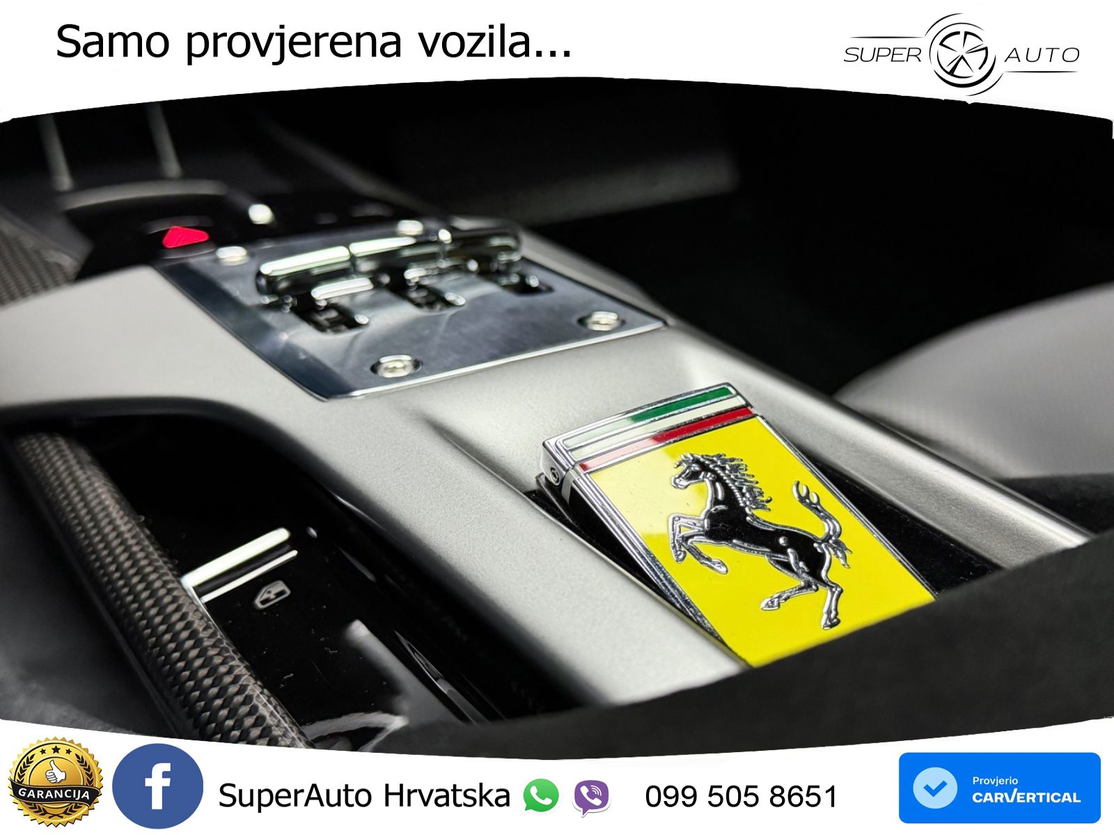 Ferrari 12Cilindri 6.5 V12 (830 KS) DCT ACC+GR SJED+360+PANO