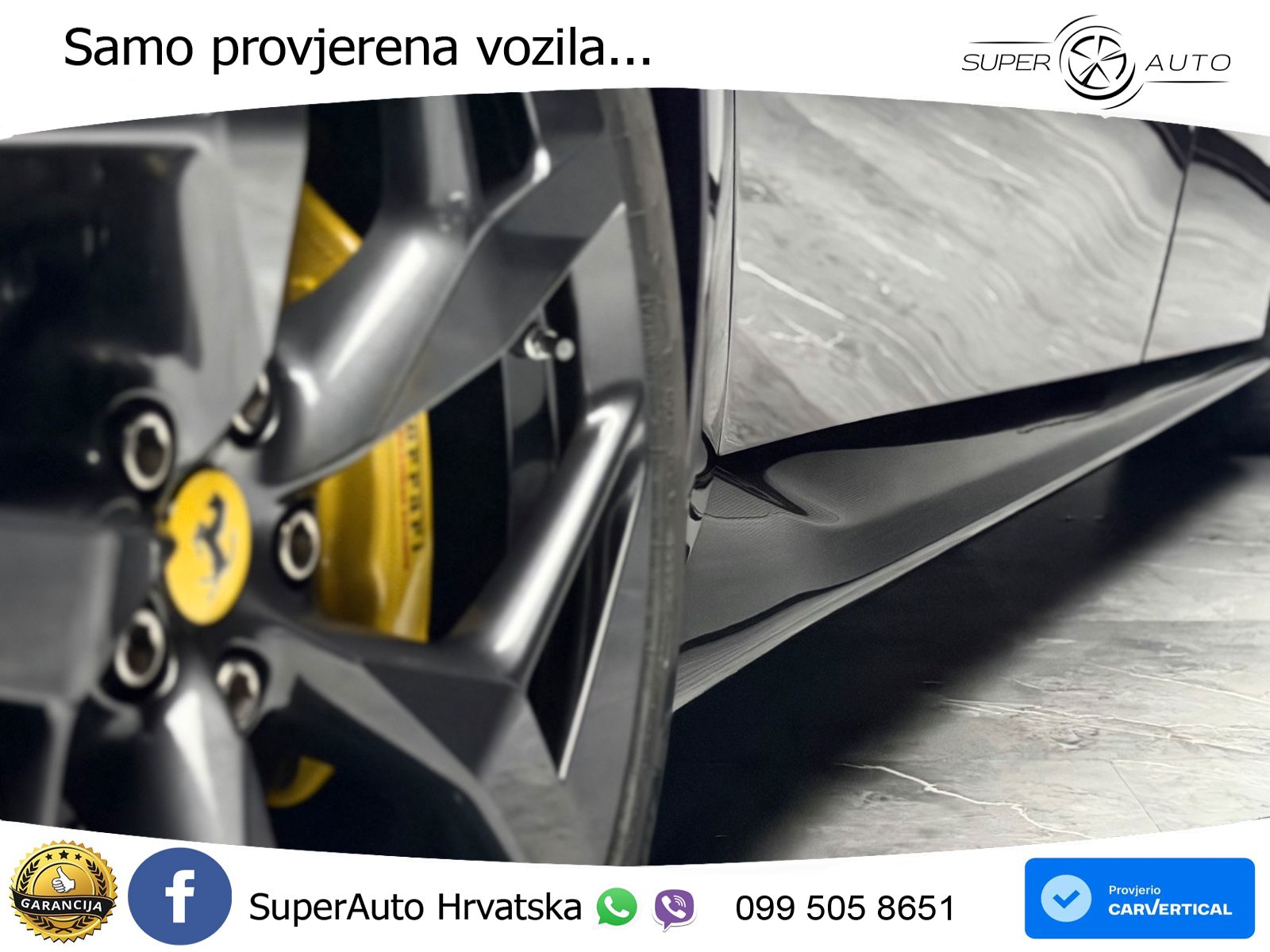 Ferrari 12Cilindri 6.5 V12 (830 KS) DCT ACC+GR SJED+360+PANO