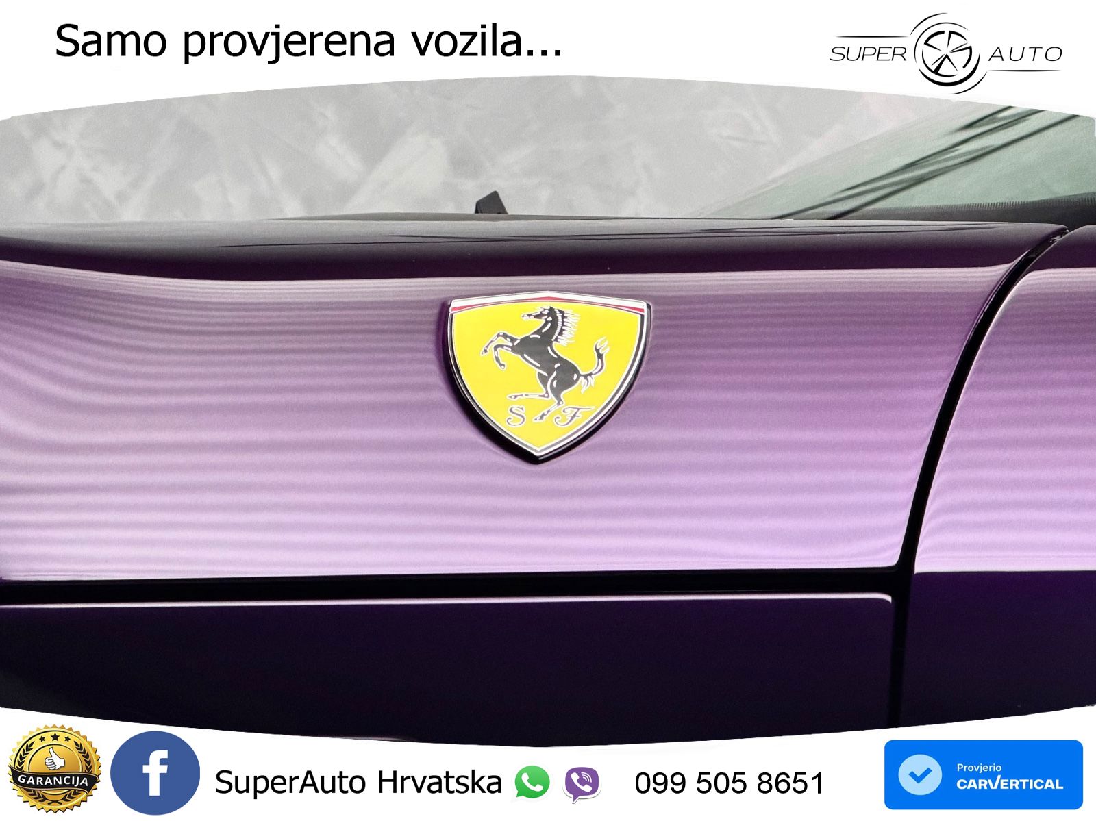 Ferrari 12Cilindri 6.5 V12 (830 KS) DCT ACC+GR SJED+360+PANO