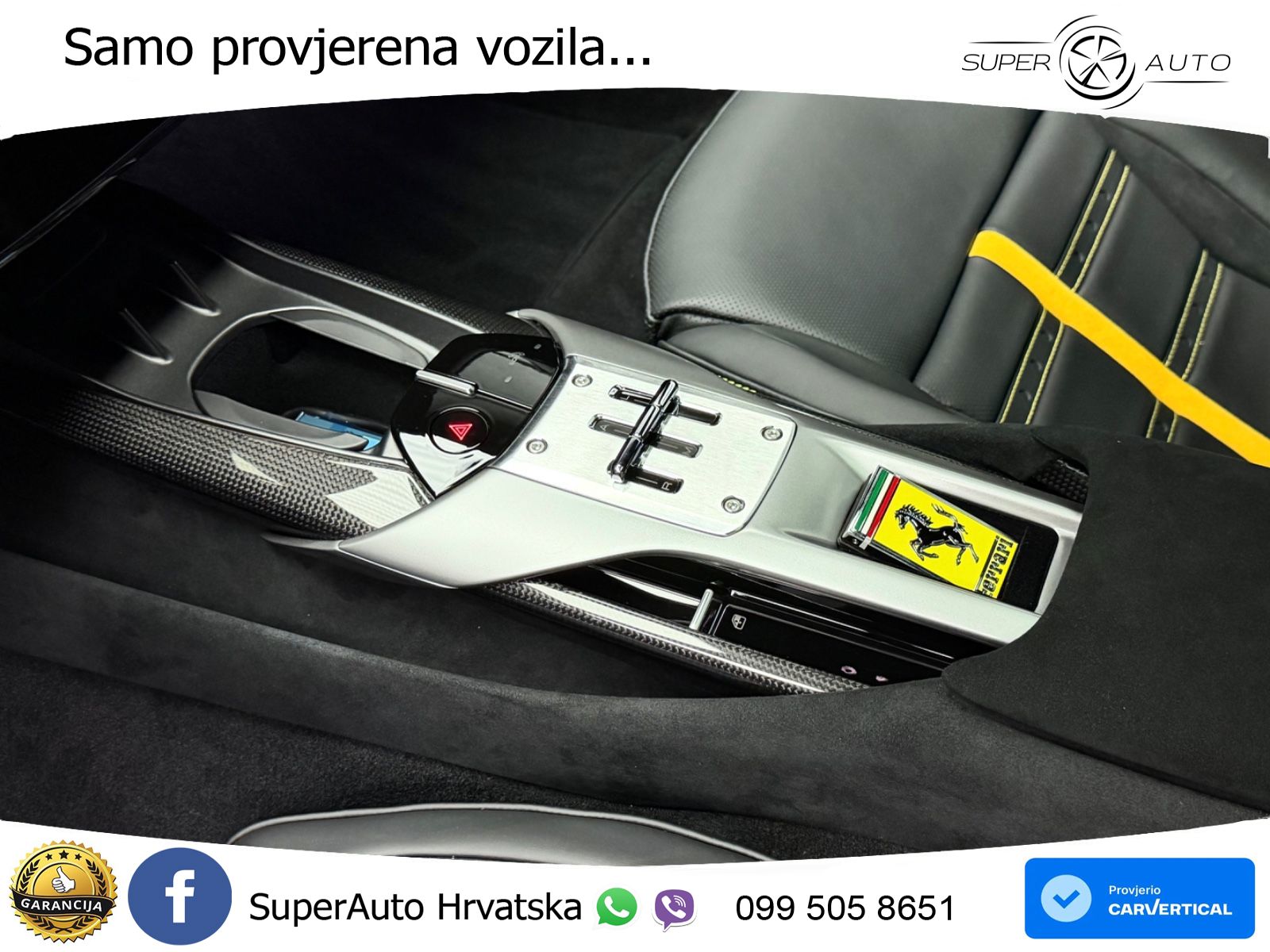 Ferrari 12Cilindri 6.5 V12 (830 KS) DCT ACC+GR SJED+360+PANO