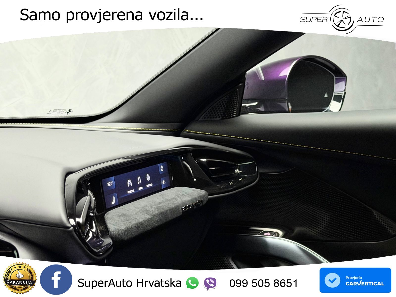 Ferrari 12Cilindri 6.5 V12 (830 KS) DCT ACC+GR SJED+360+PANO