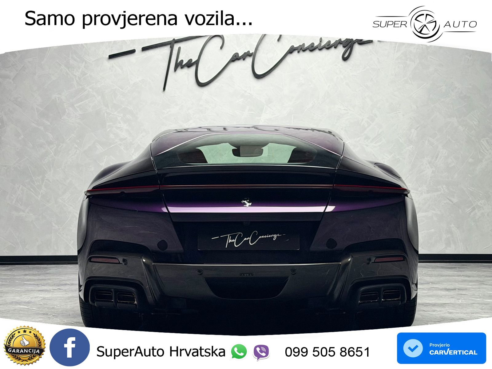 Ferrari 12Cilindri 6.5 V12 (830 KS) DCT ACC+GR SJED+360+PANO