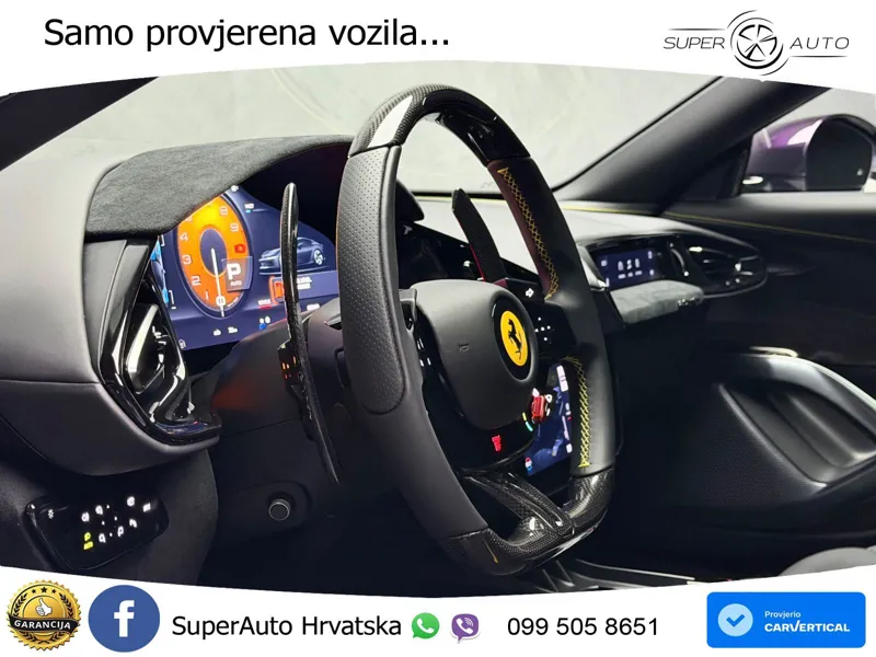 Ferrari 12Cilindri 6.5 V12 (830 KS) DCT ACC+GR SJED+360+PANO