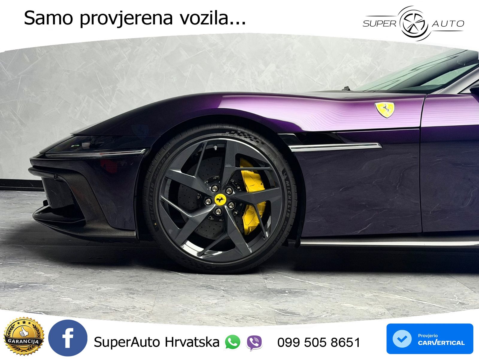 Ferrari 12Cilindri 6.5 V12 (830 KS) DCT ACC+GR SJED+360+PANO