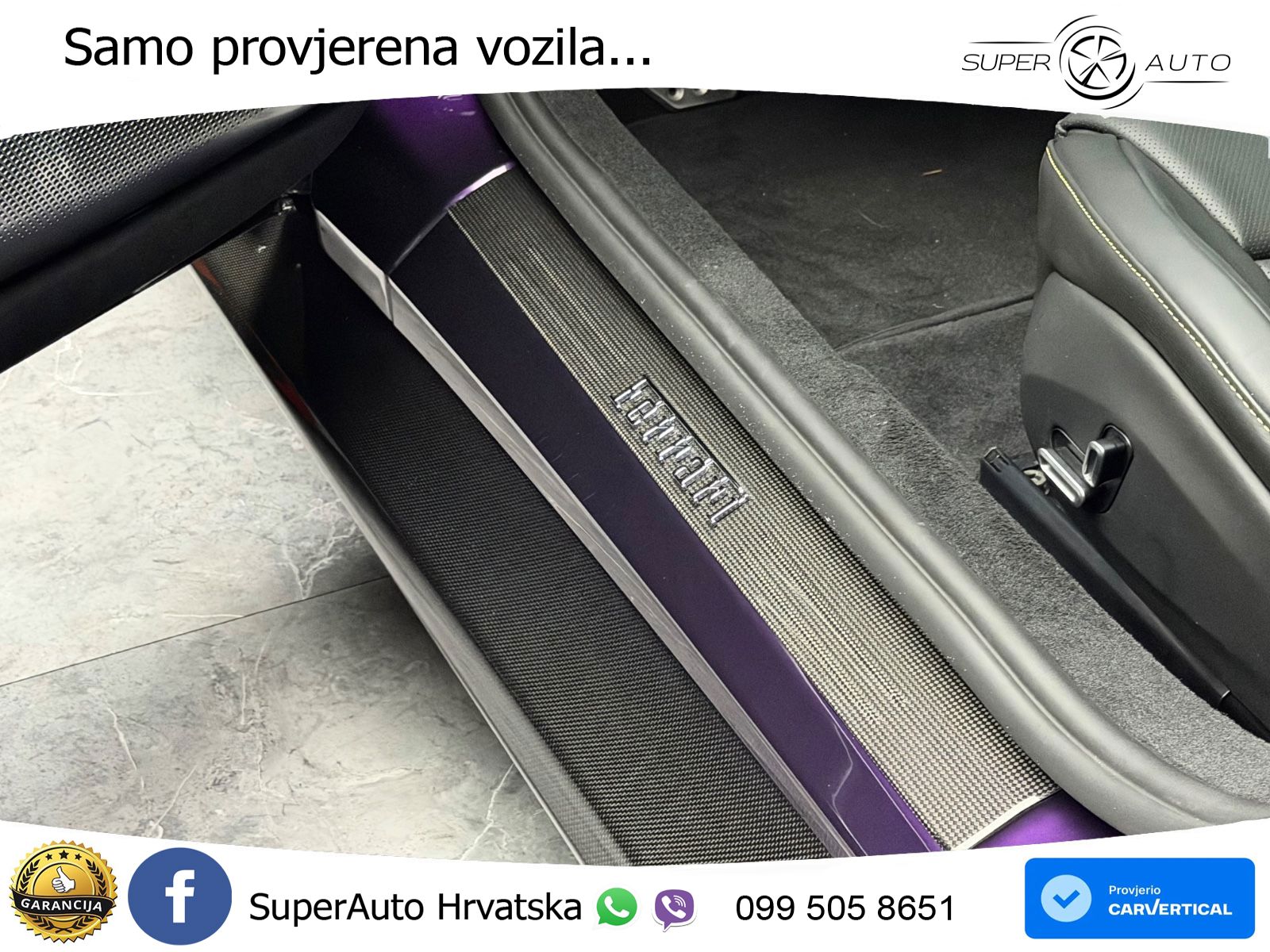 Ferrari 12Cilindri 6.5 V12 (830 KS) DCT ACC+GR SJED+360+PANO