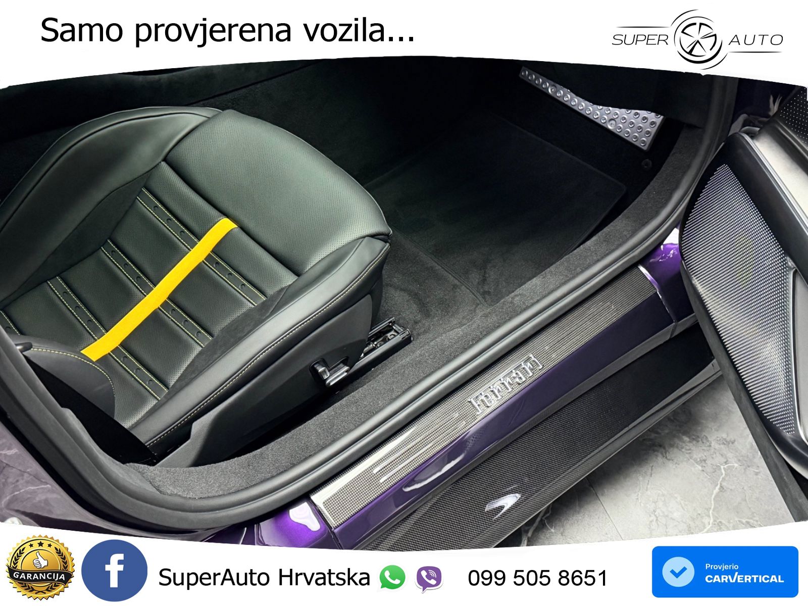 Ferrari 12Cilindri 6.5 V12 (830 KS) DCT ACC+GR SJED+360+PANO