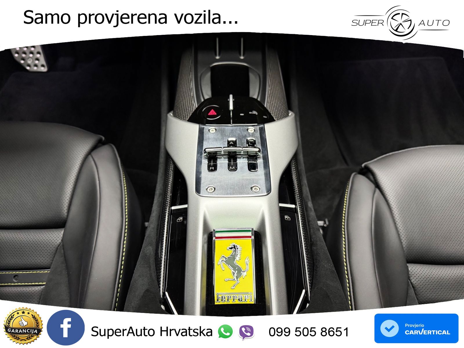 Ferrari 12Cilindri 6.5 V12 (830 KS) DCT ACC+GR SJED+360+PANO