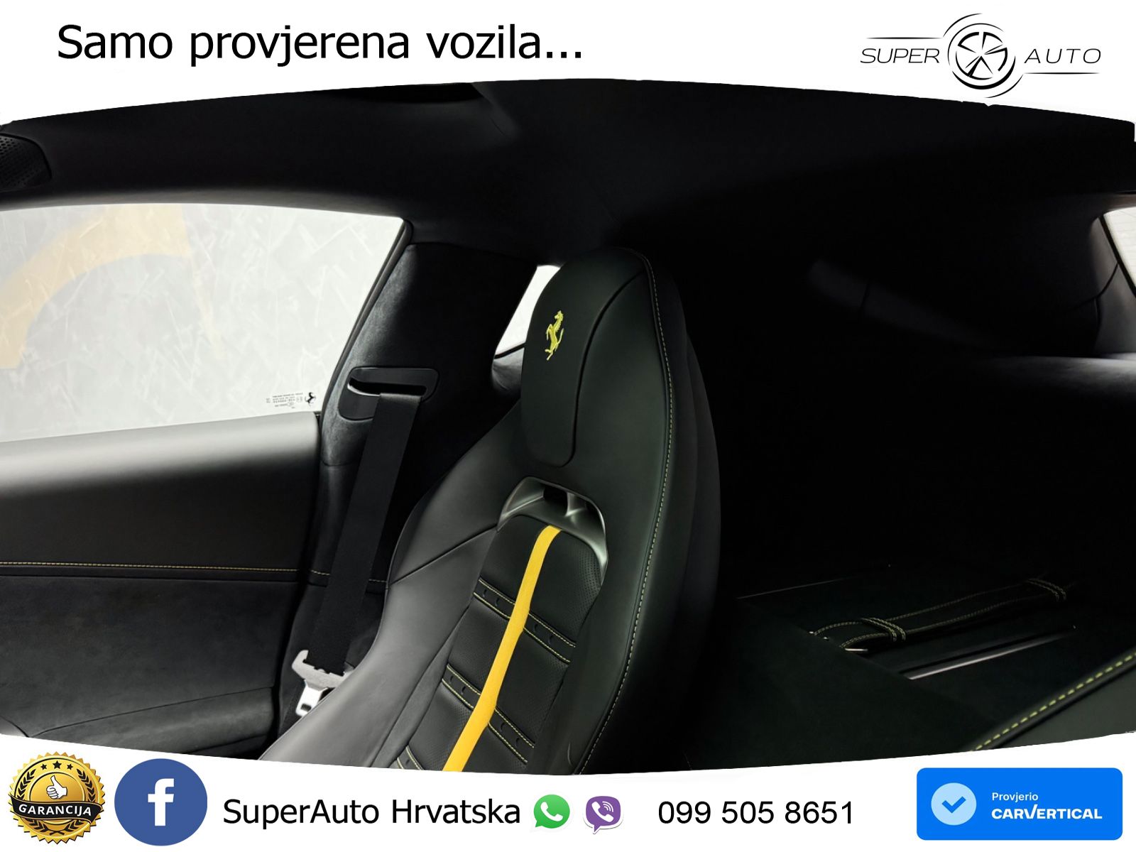 Ferrari 12Cilindri 6.5 V12 (830 KS) DCT ACC+GR SJED+360+PANO