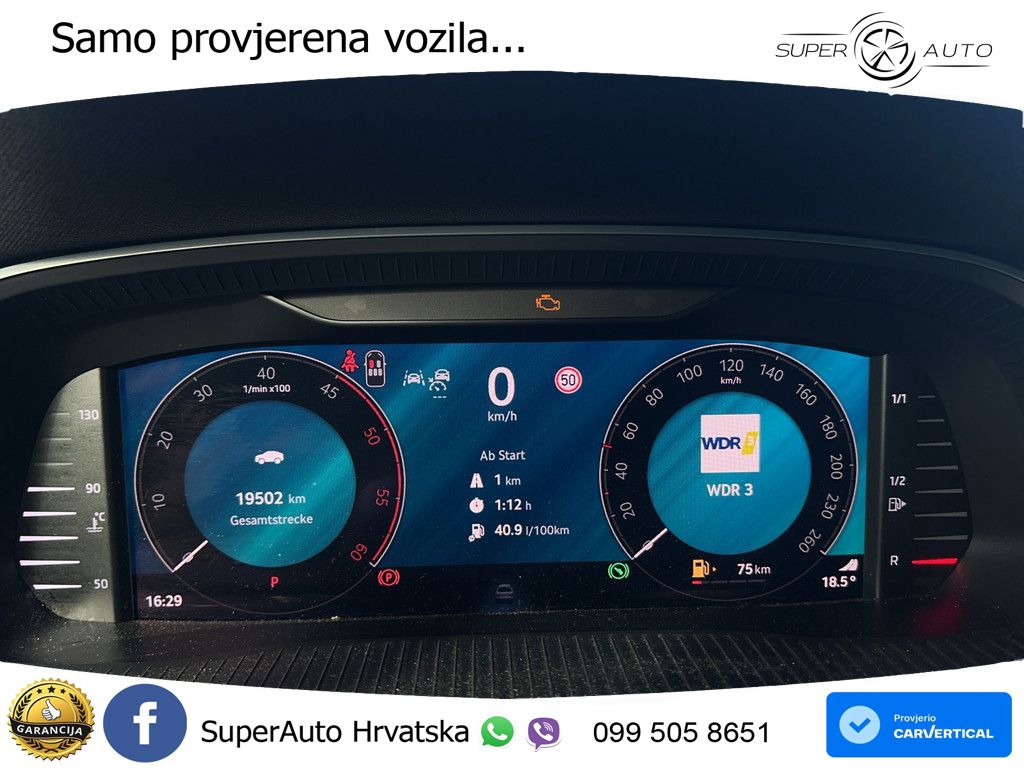 Škoda Octavia Combi 2.0 TDI (150 KS) DSG Selection LED+GR SJED+ACC