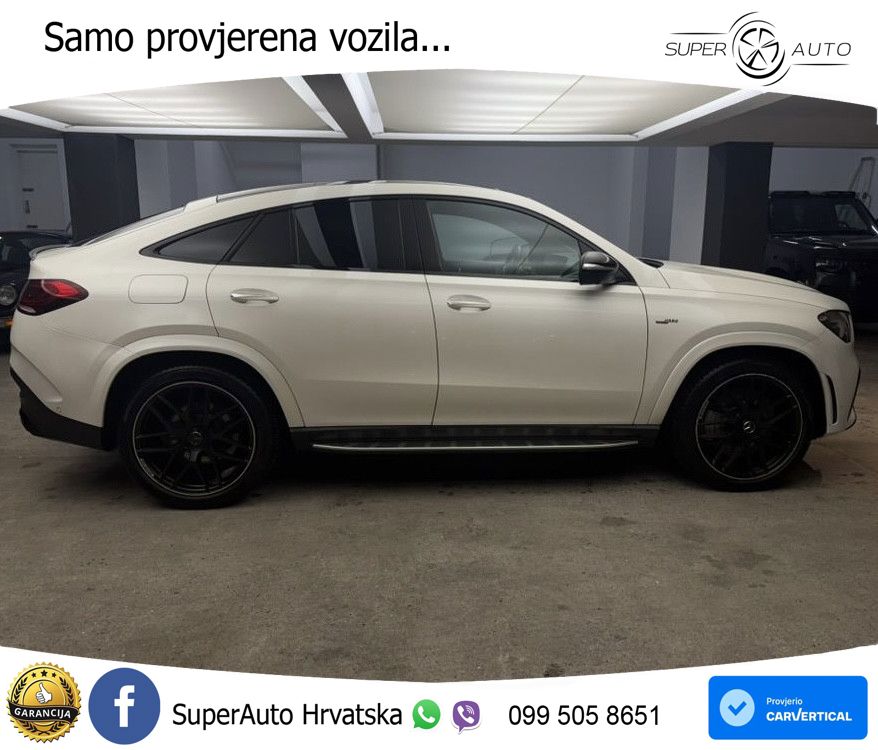 Mercedes AMG GLE Coupe 53 (435 KS) EQ Boost 4MATIC+ AMG SPEEDSHIFT TCT 9G ACC+HEAD+4xGR SJED+360+PANO