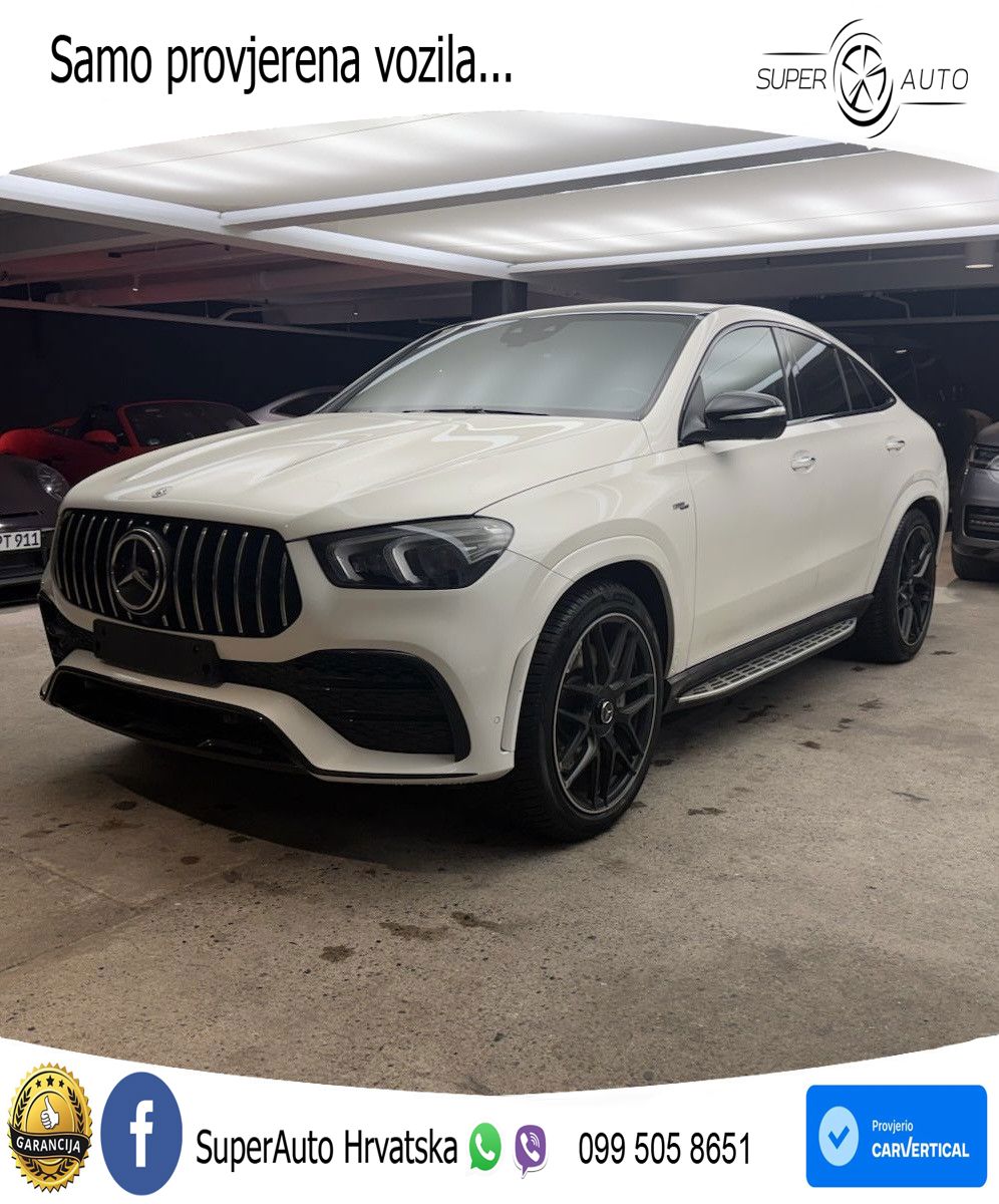Mercedes AMG GLE Coupe 53 (435 KS) EQ Boost 4MATIC+ AMG SPEEDSHIFT TCT 9G ACC+HEAD+4xGR SJED+360+PANO