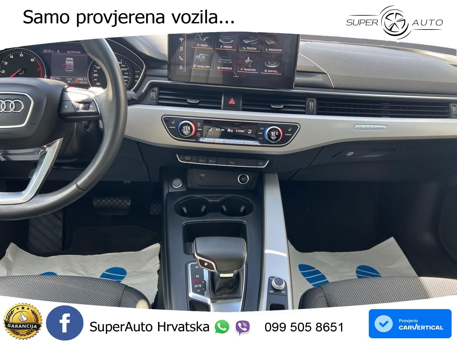 Audi A5 Sportback 45 TFSI (265 KS) quattro S tronic LED+GR SJED+ACC