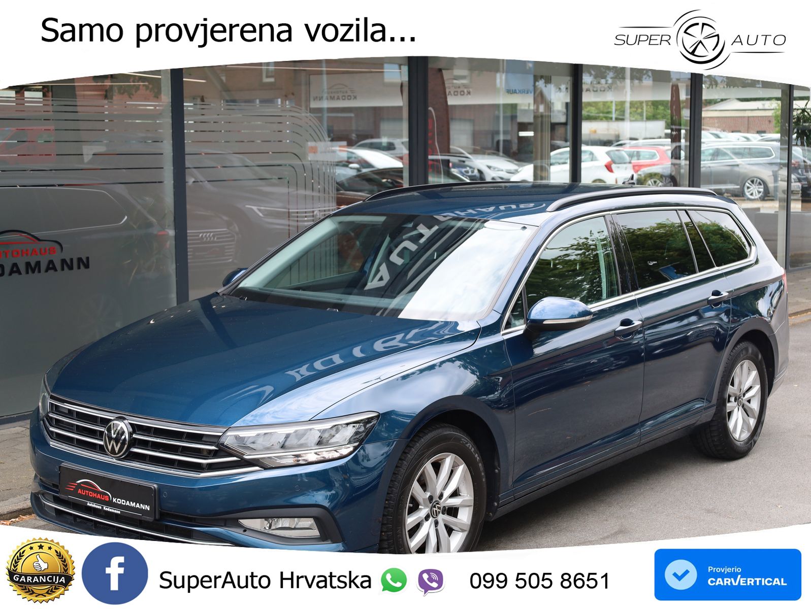 Volkswagen Passat Variant 2.0 TDI (150 KS) DSG Business LED+GR SJED+ACC