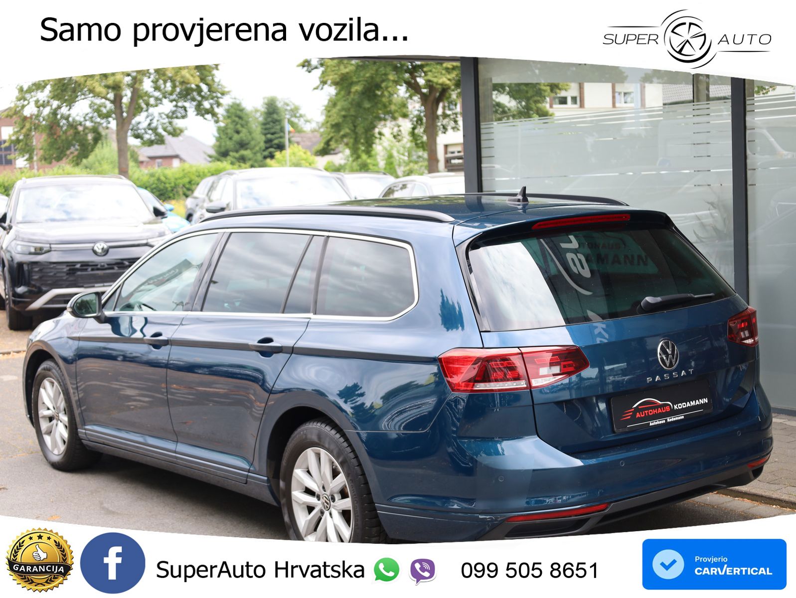 Volkswagen Passat Variant 2.0 TDI (150 KS) DSG Business LED+GR SJED+ACC