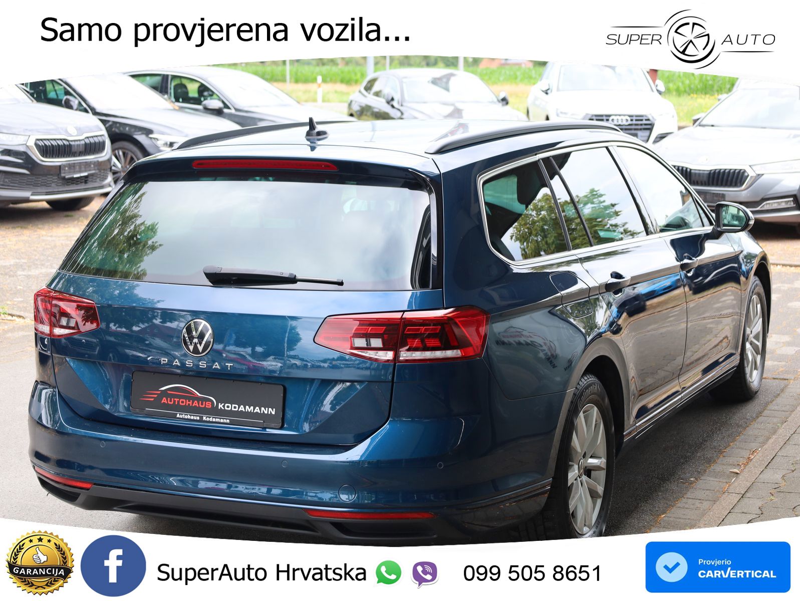 Volkswagen Passat Variant 2.0 TDI (150 KS) DSG Business LED+GR SJED+ACC