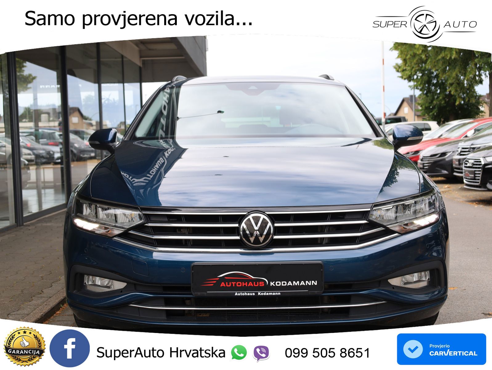 Volkswagen Passat Variant 2.0 TDI (150 KS) DSG Business LED+GR SJED+ACC