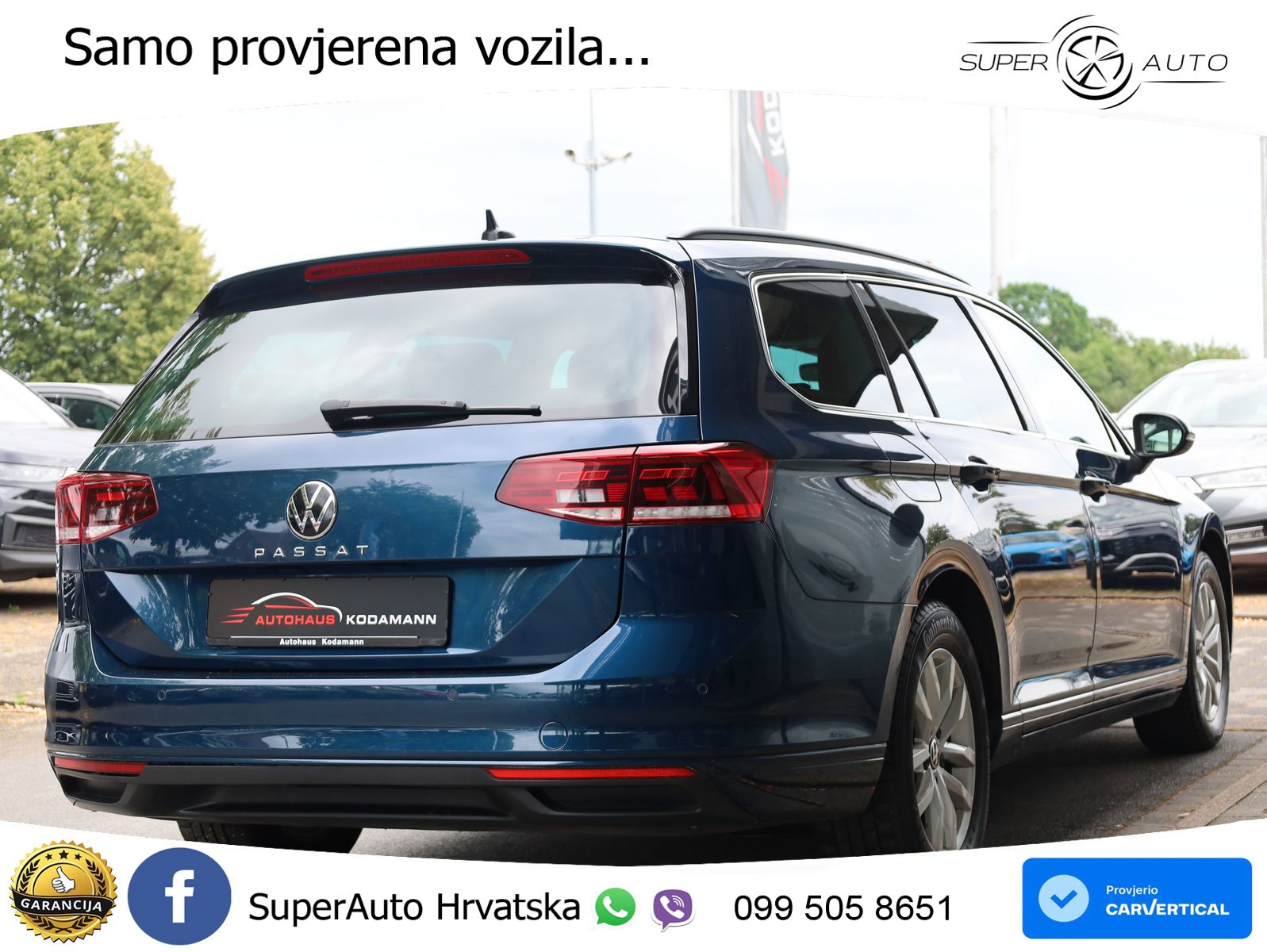 Volkswagen Passat Variant 2.0 TDI (150 KS) DSG Business LED+GR SJED+ACC