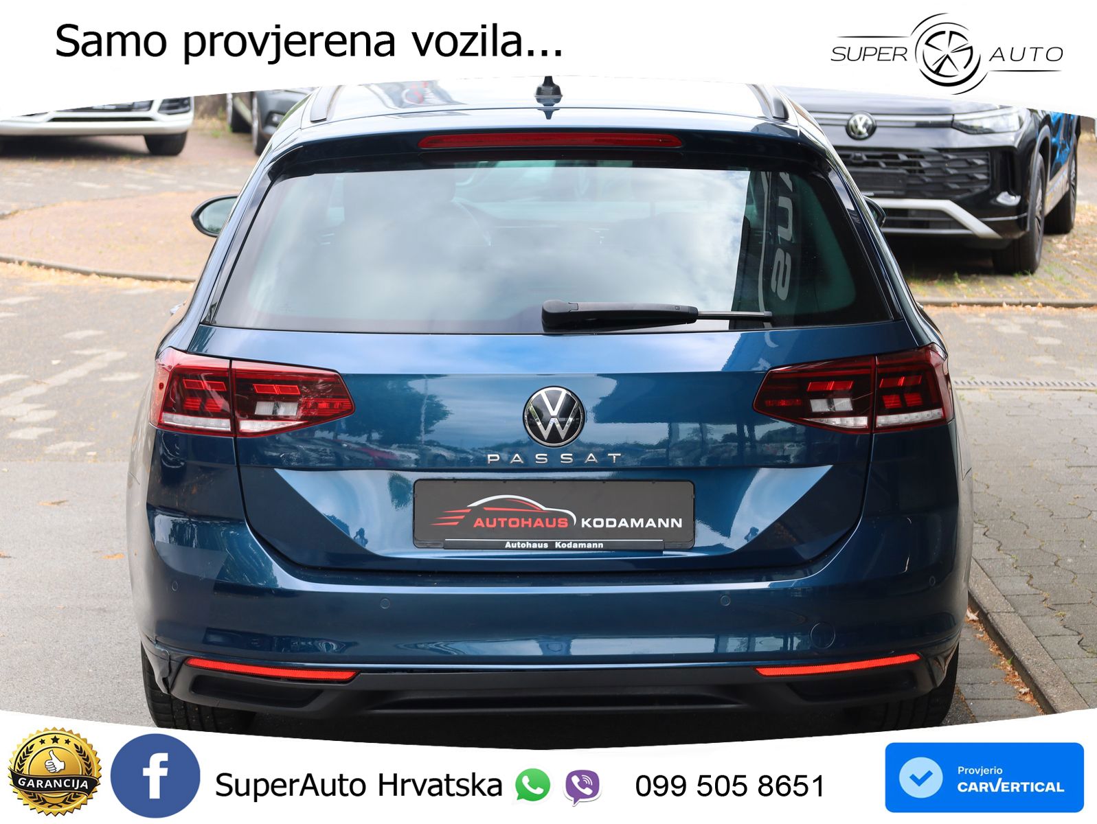 Volkswagen Passat Variant 2.0 TDI (150 KS) DSG Business LED+GR SJED+ACC