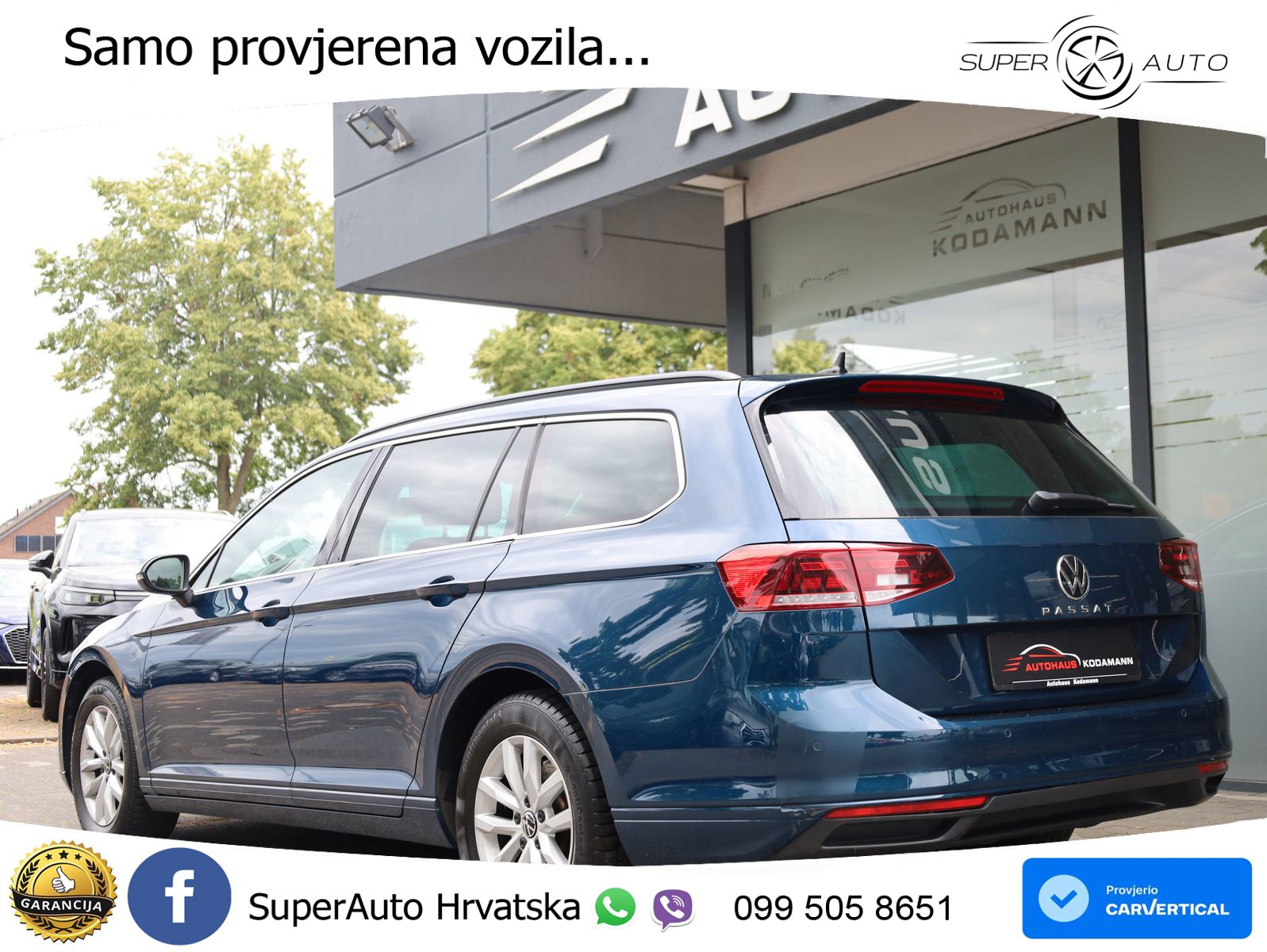 Volkswagen Passat Variant 2.0 TDI (150 KS) DSG Business LED+GR SJED+ACC