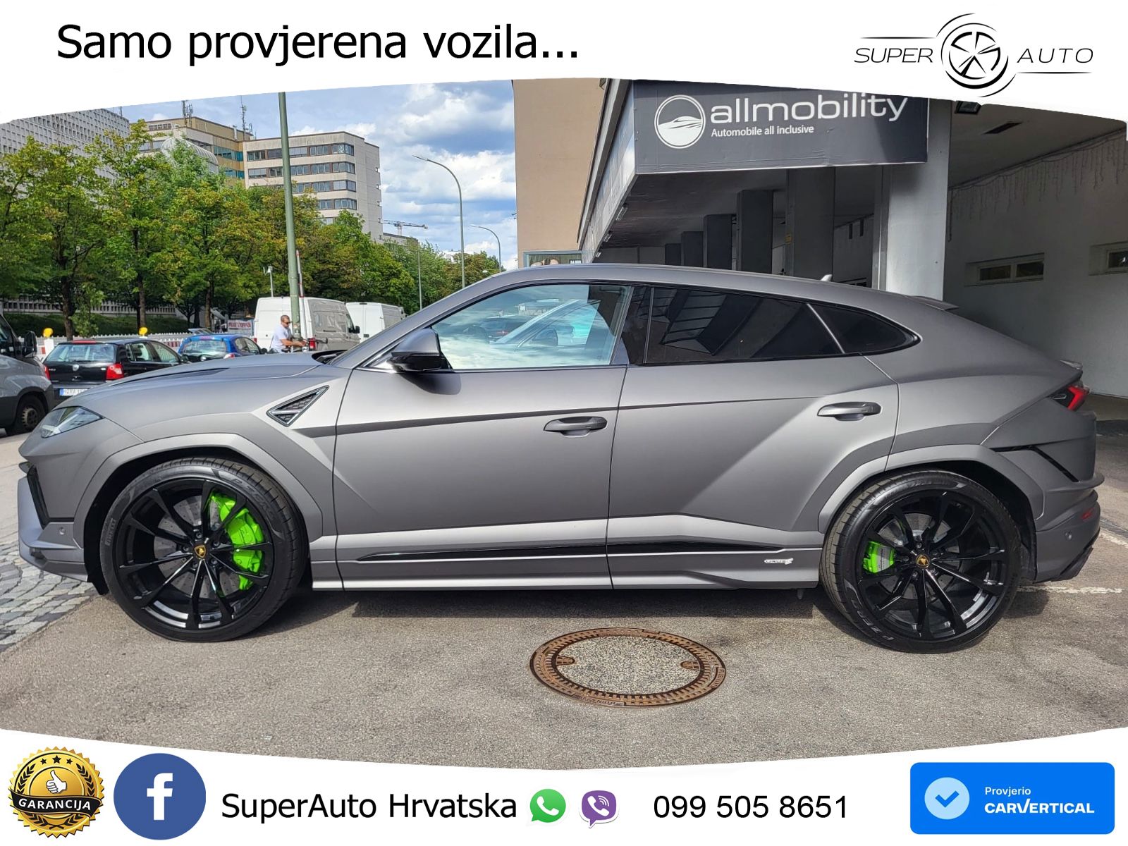 Lamborghini Urus S 4.0 V8 (666 KS) 4WD Automatic LED+GR SJED+ACC