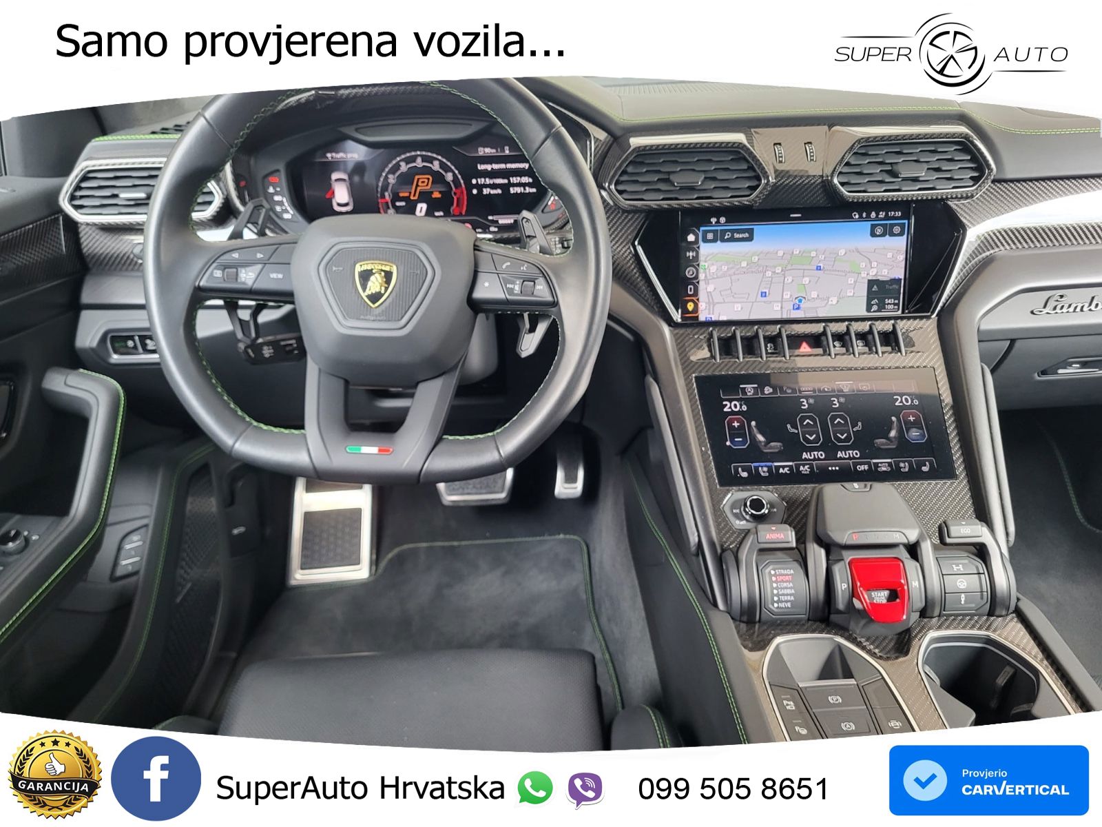 Lamborghini Urus S 4.0 V8 (666 KS) 4WD Automatic LED+GR SJED+ACC