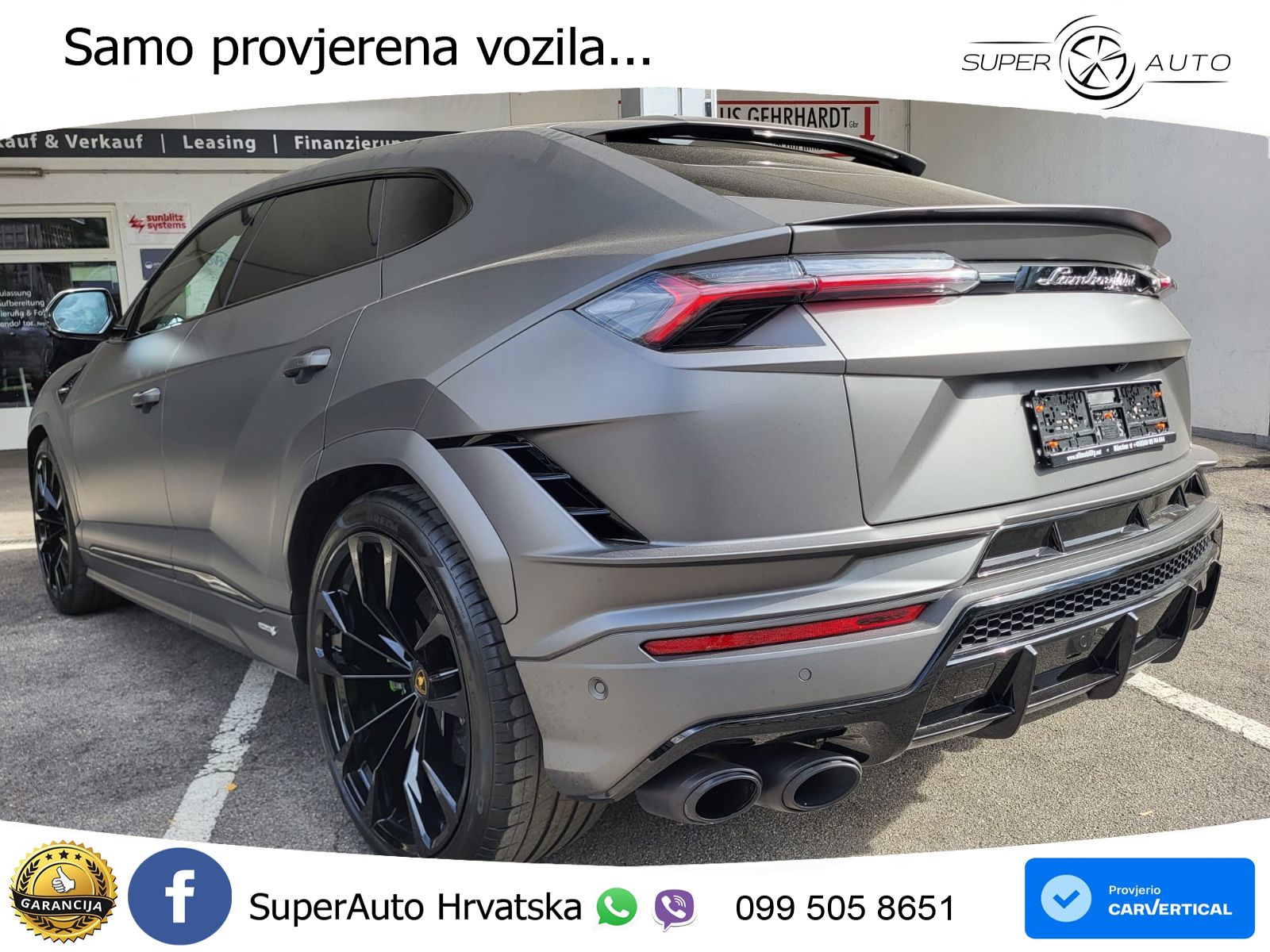 Lamborghini Urus S 4.0 V8 (666 KS) 4WD Automatic LED+GR SJED+ACC