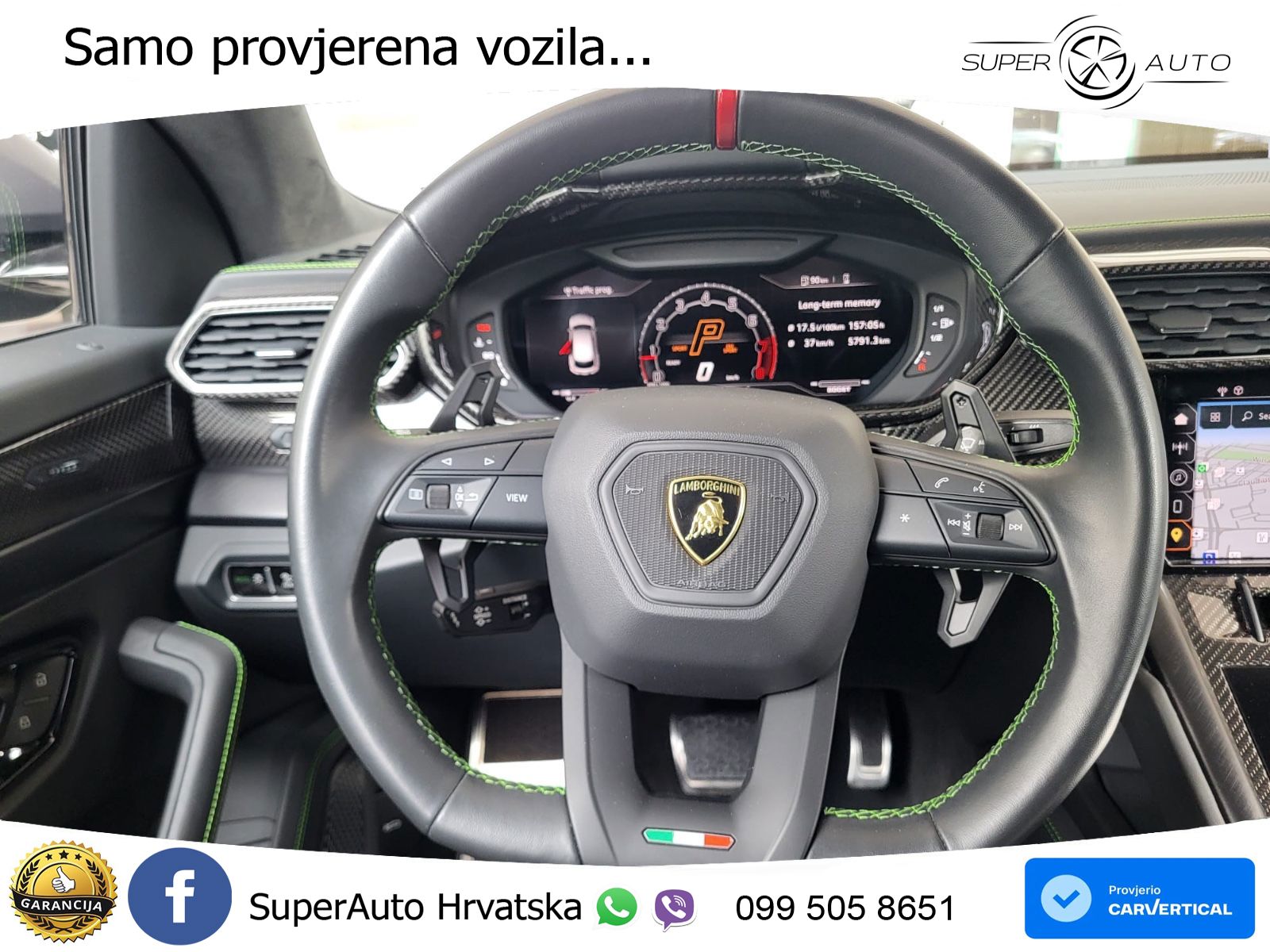 Lamborghini Urus S 4.0 V8 (666 KS) 4WD Automatic LED+GR SJED+ACC