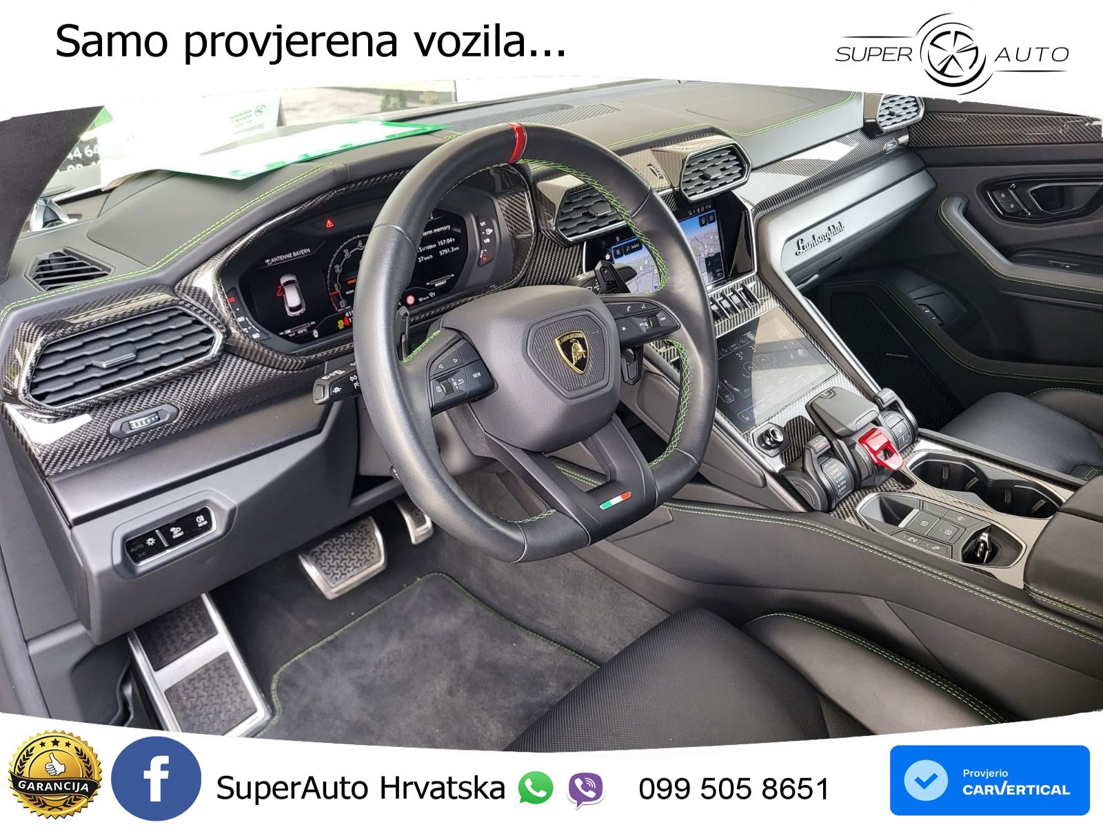 Lamborghini Urus S 4.0 V8 (666 KS) 4WD Automatic LED+GR SJED+ACC